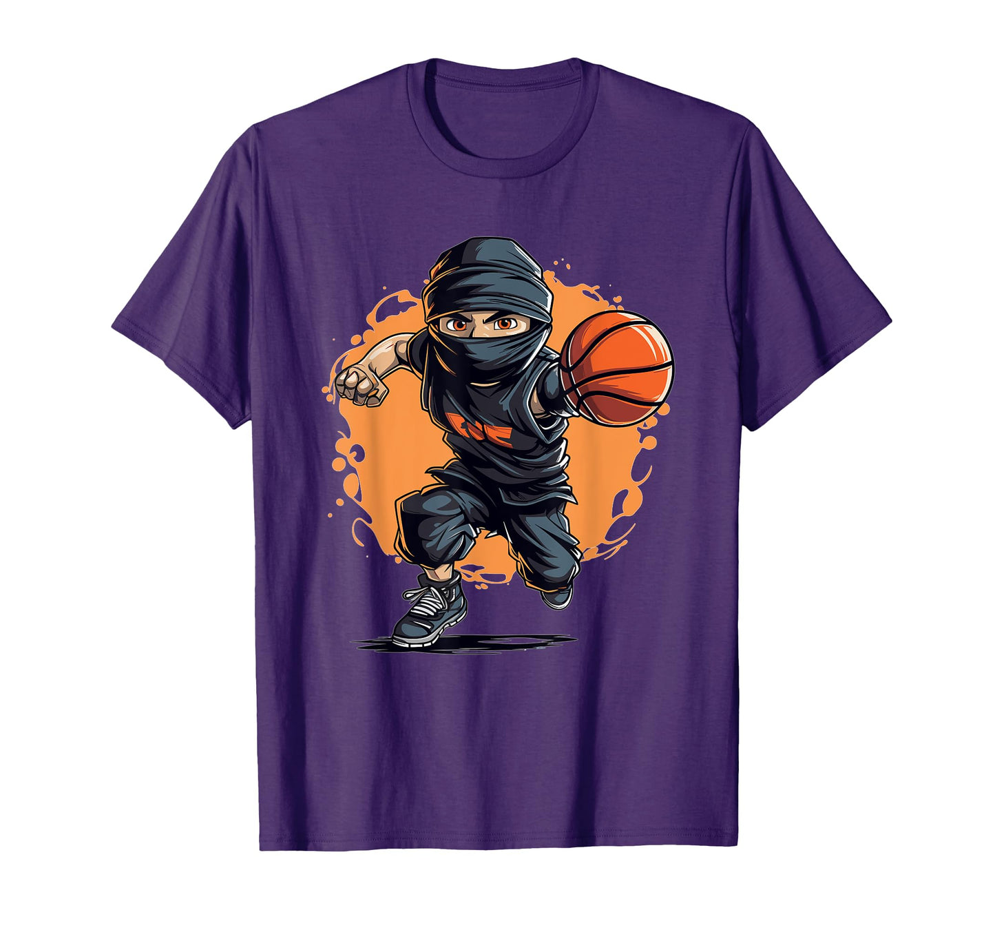 Kids Ninja Basketball T-Shirt