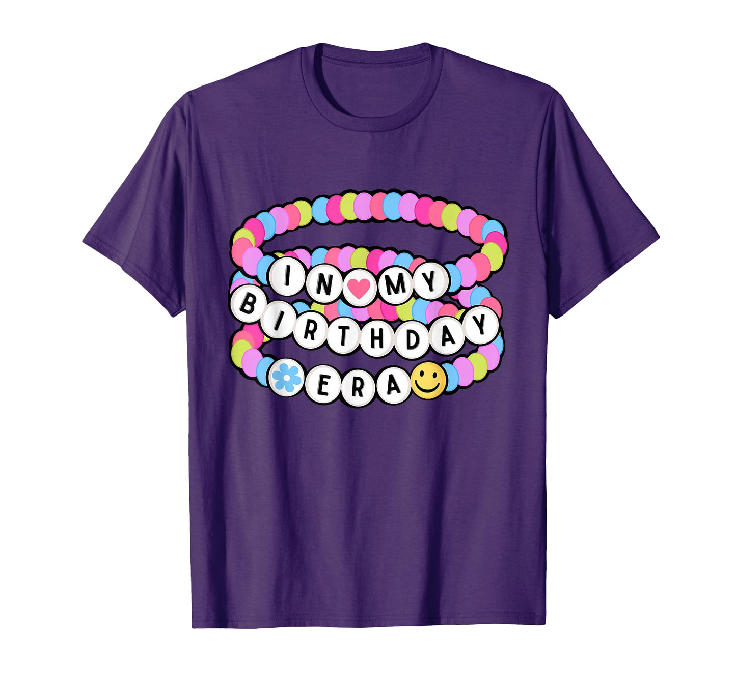 In My Birthday Era Friendship Bracelet - Birthday Girl T-Shirt