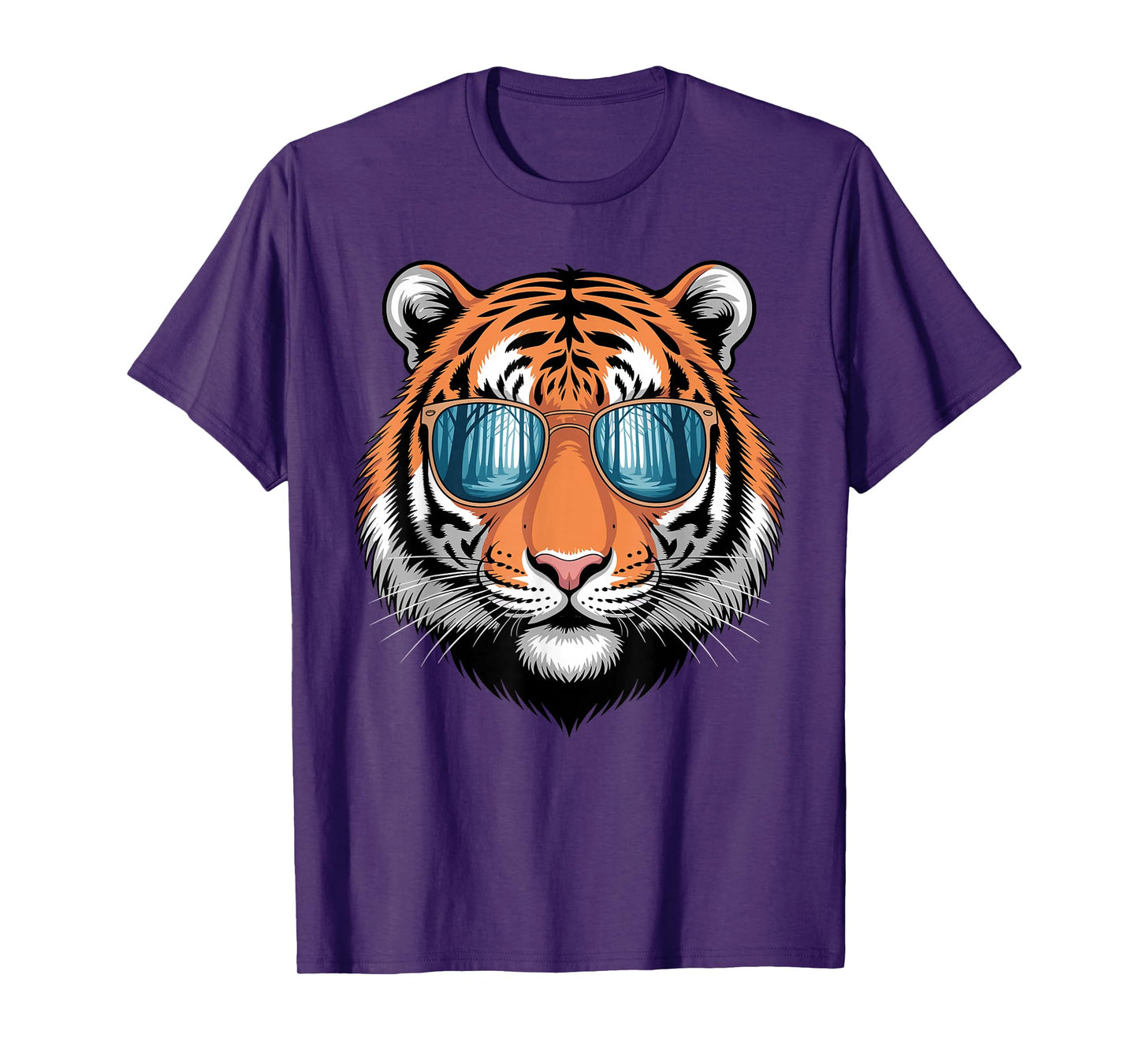 Cool Tiger Costume for Men Women Kids Pattern Tiger Lover T-Shirt