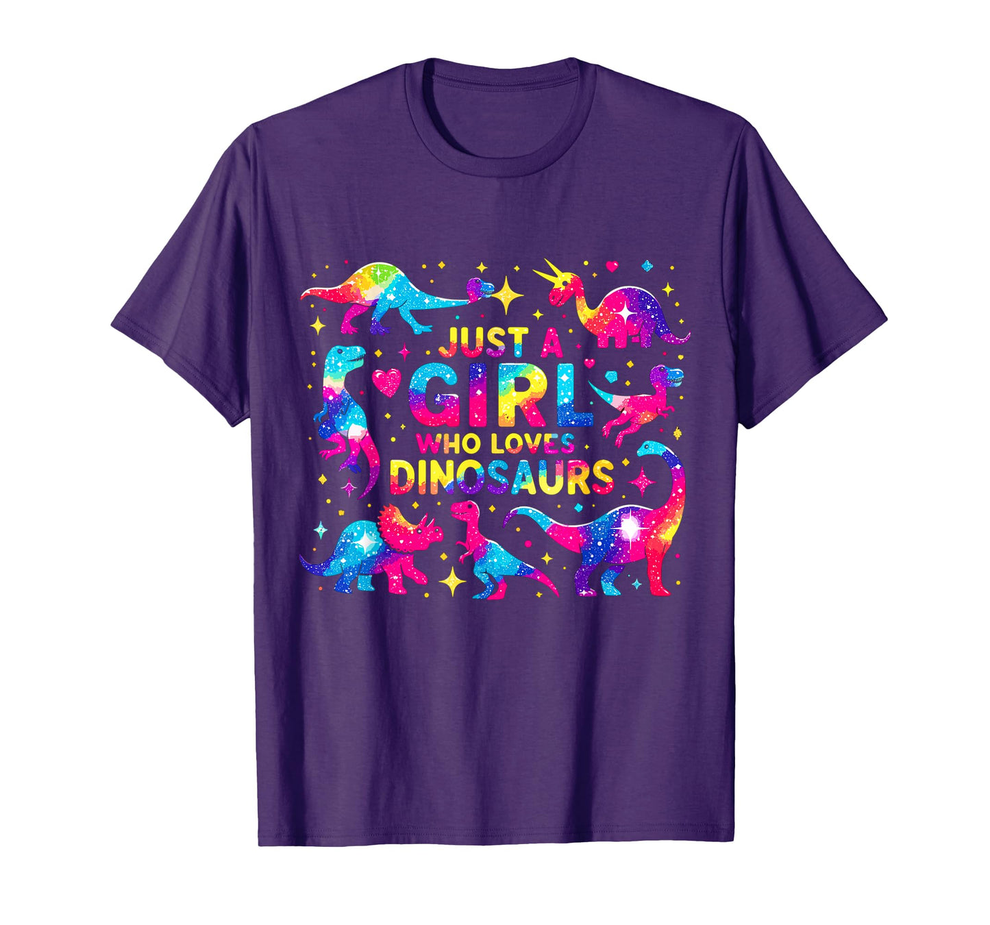 Dinosaur Just a Girl Who Loves Dinosaurs T-Shirt