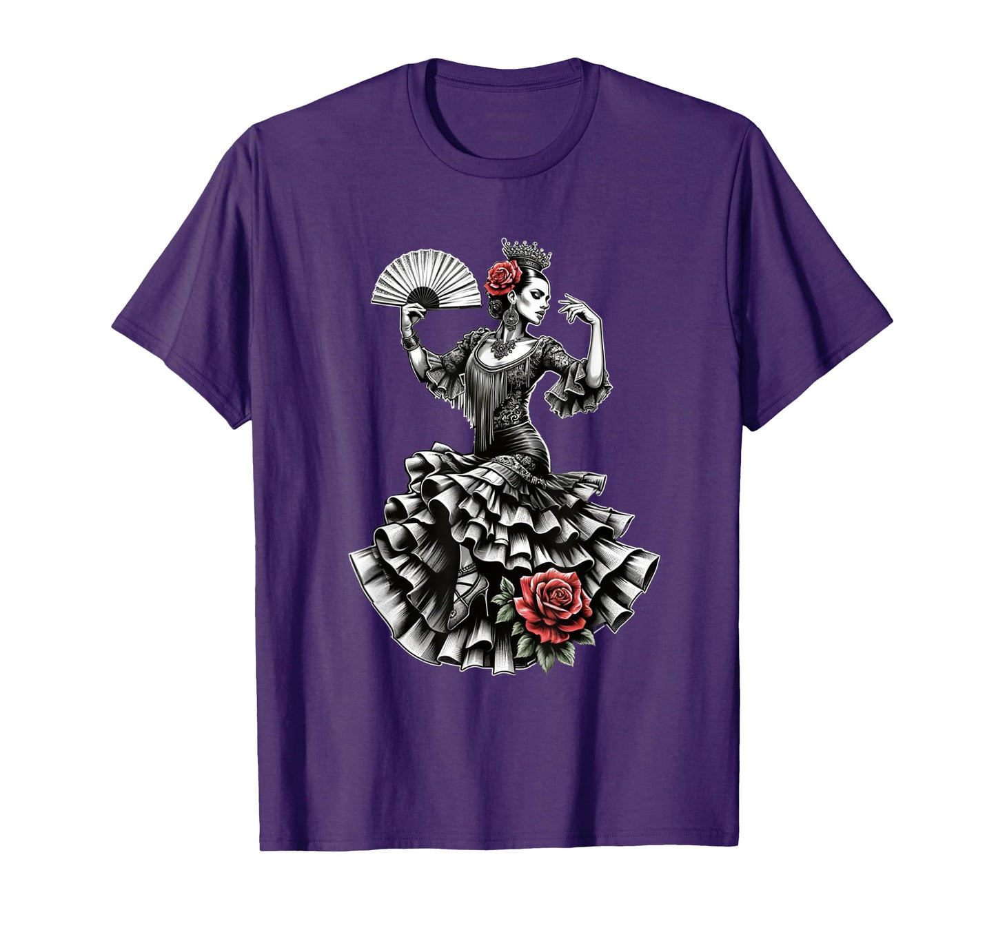 Bailaora Flamenca Spanish Flamenco Dancer Feria Souvenir T-Shirt