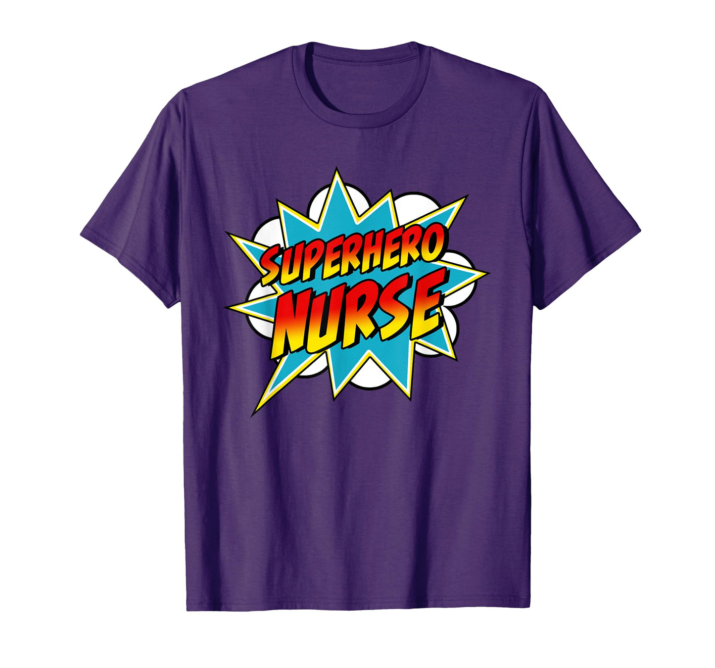 Superhero Nurse | Nurse Superpower Retro Comic T-Shirt