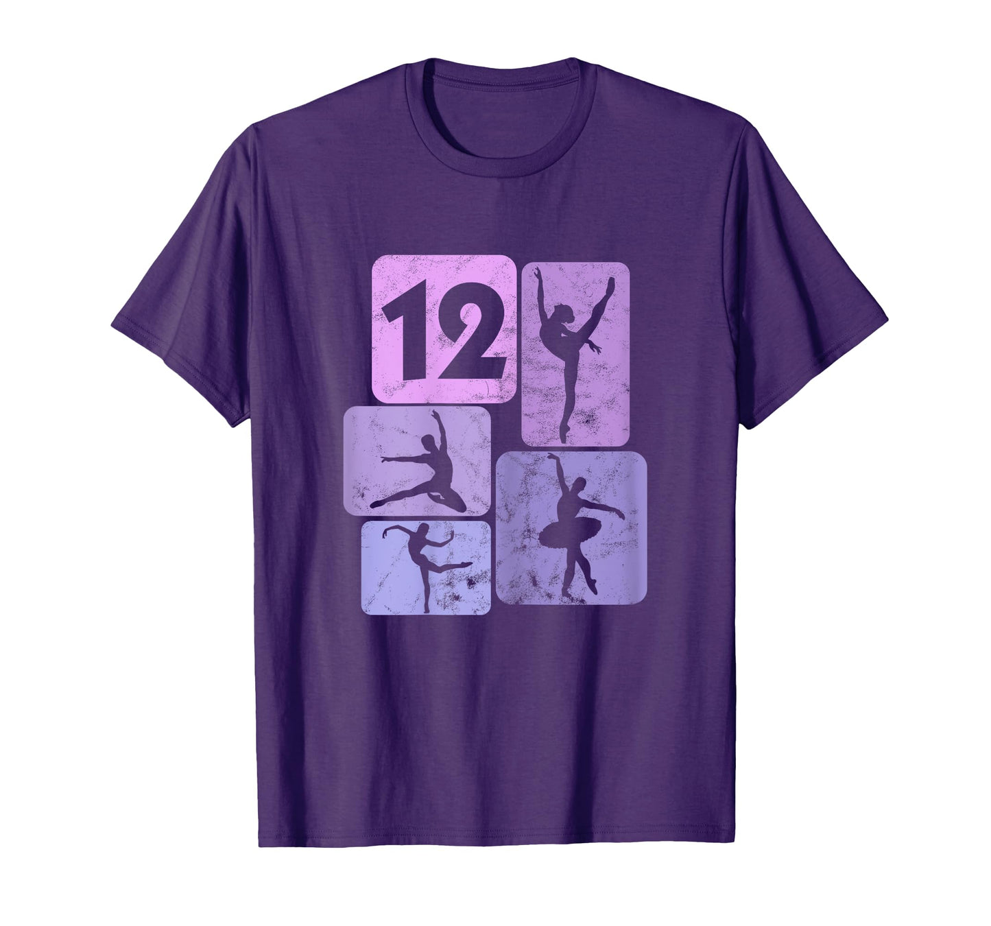 12th Birthday Dancer Ballet Ballerina 12 Years Girl T-Shirt