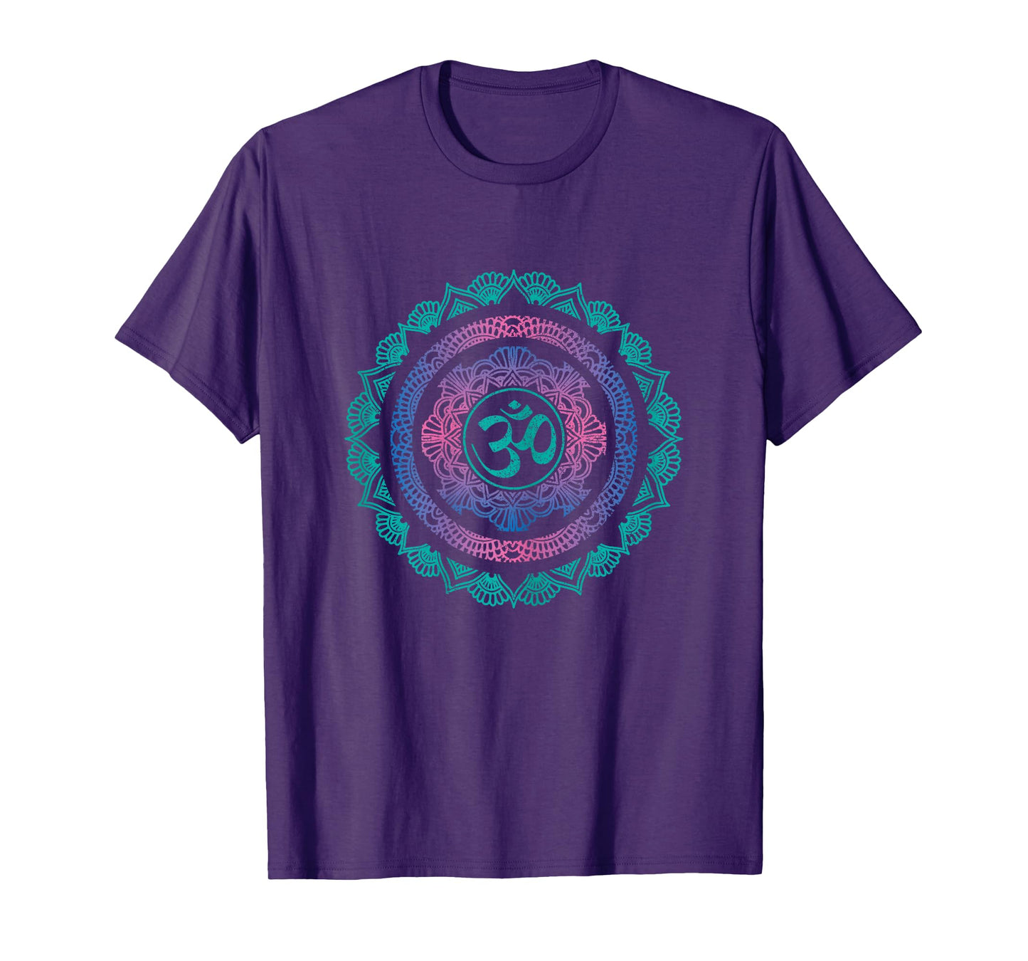 Yoga Mandala Om Symbol Buddha Yogi Gift T-Shirt