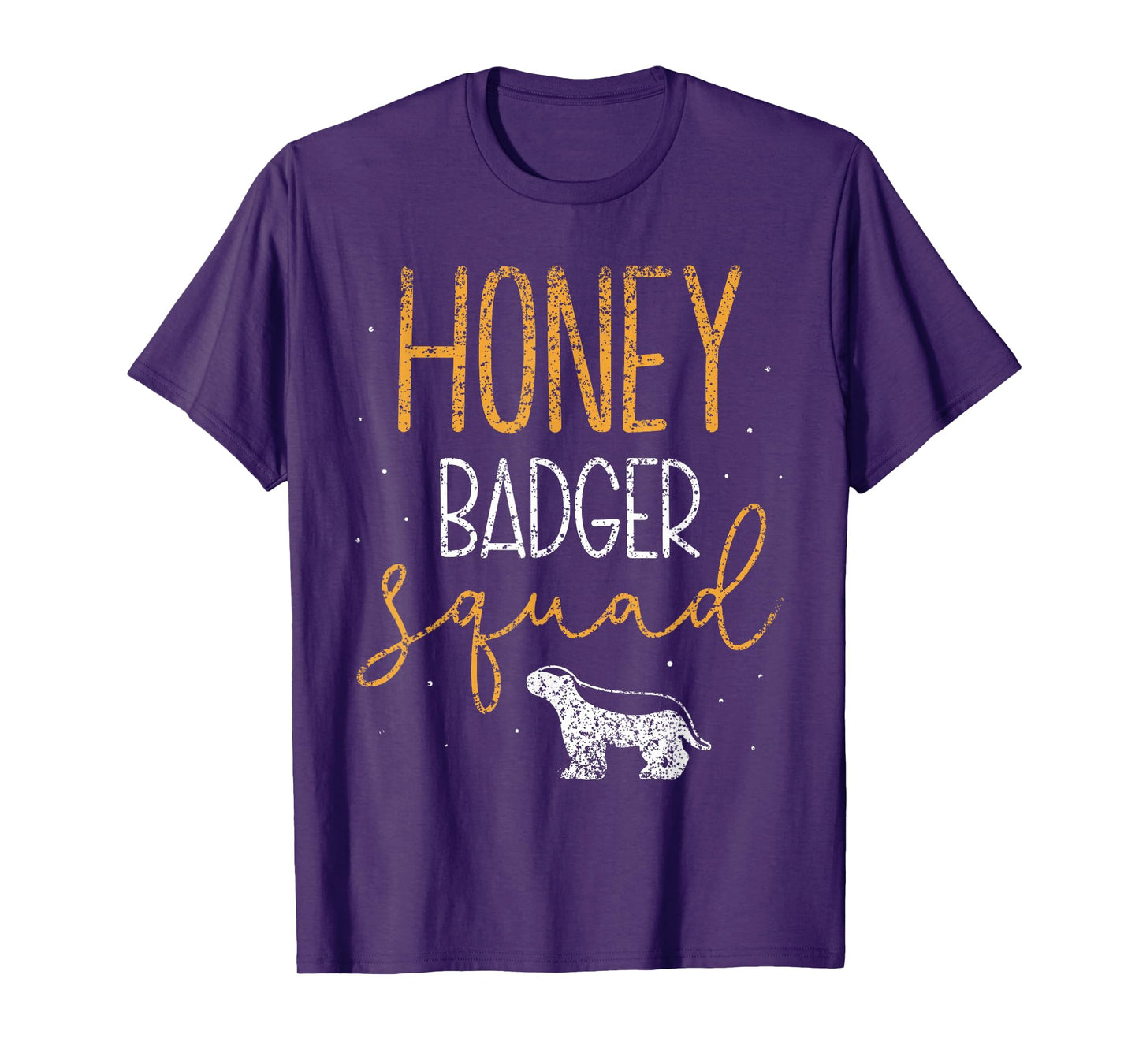 Honey Badger Squad Cute Animal Lover Honey Badger T-Shirt