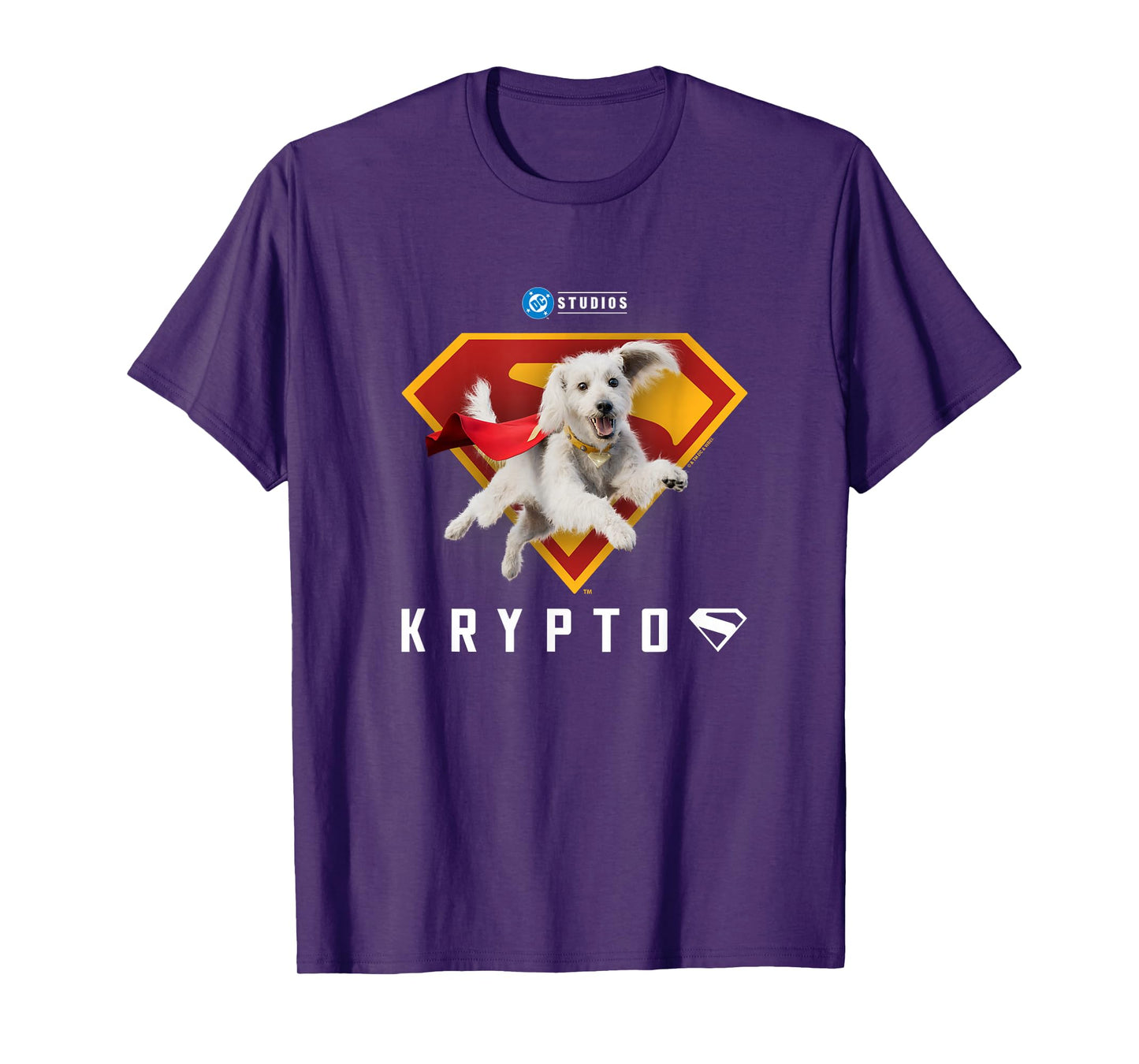 Superman (2025) Krypto The Superdog S-Shield Logo T-Shirt