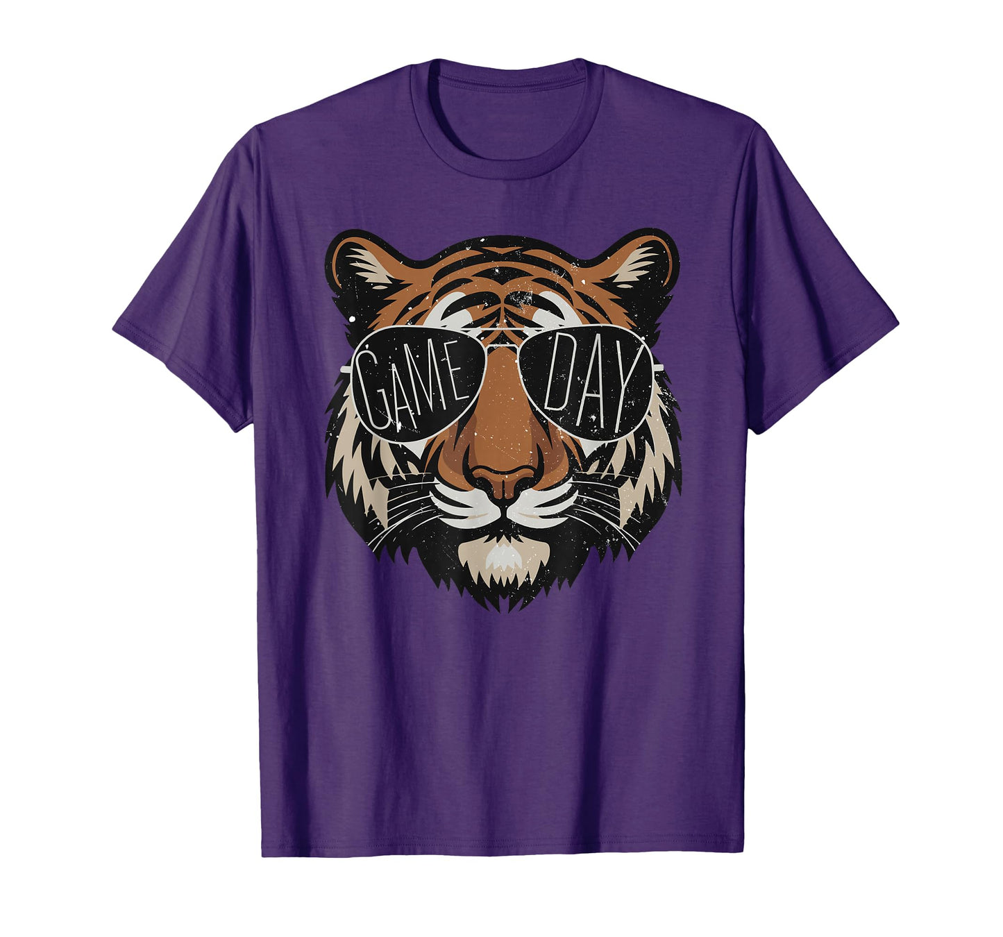 Touchdown American Football Game Day Thanksgiving Tiger Cool T-Shirt