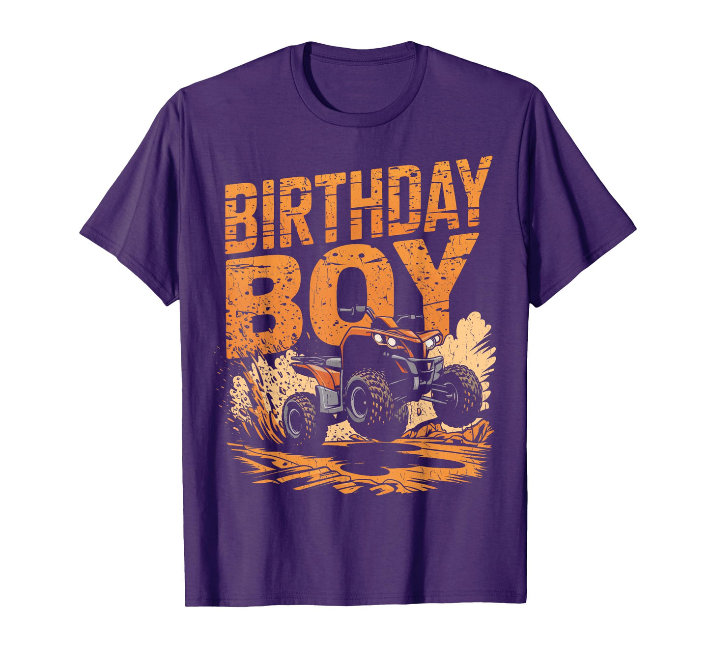 Funny Birthday Boy 4 Wheeler Birthday Boy ATV Birthday Party T-Shirt