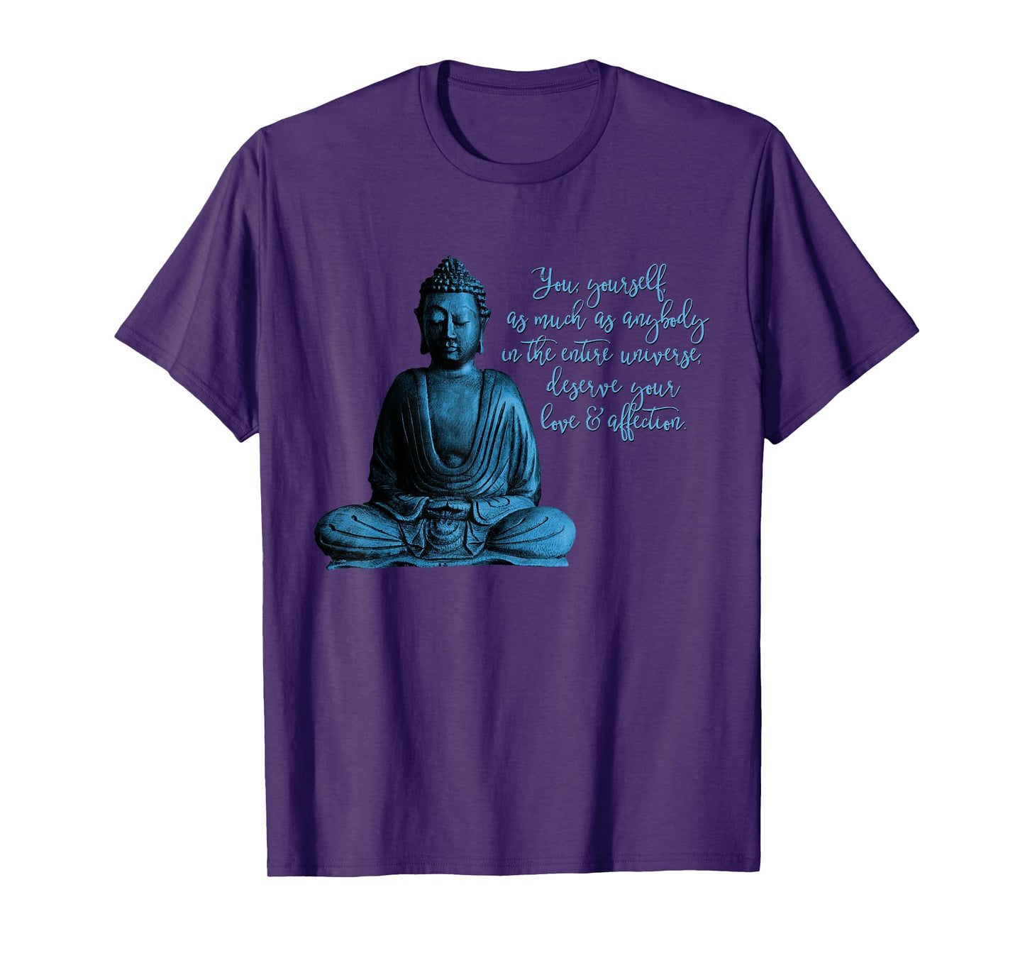 Buddha Quote for mindfulness, meditation and peace T-Shirt