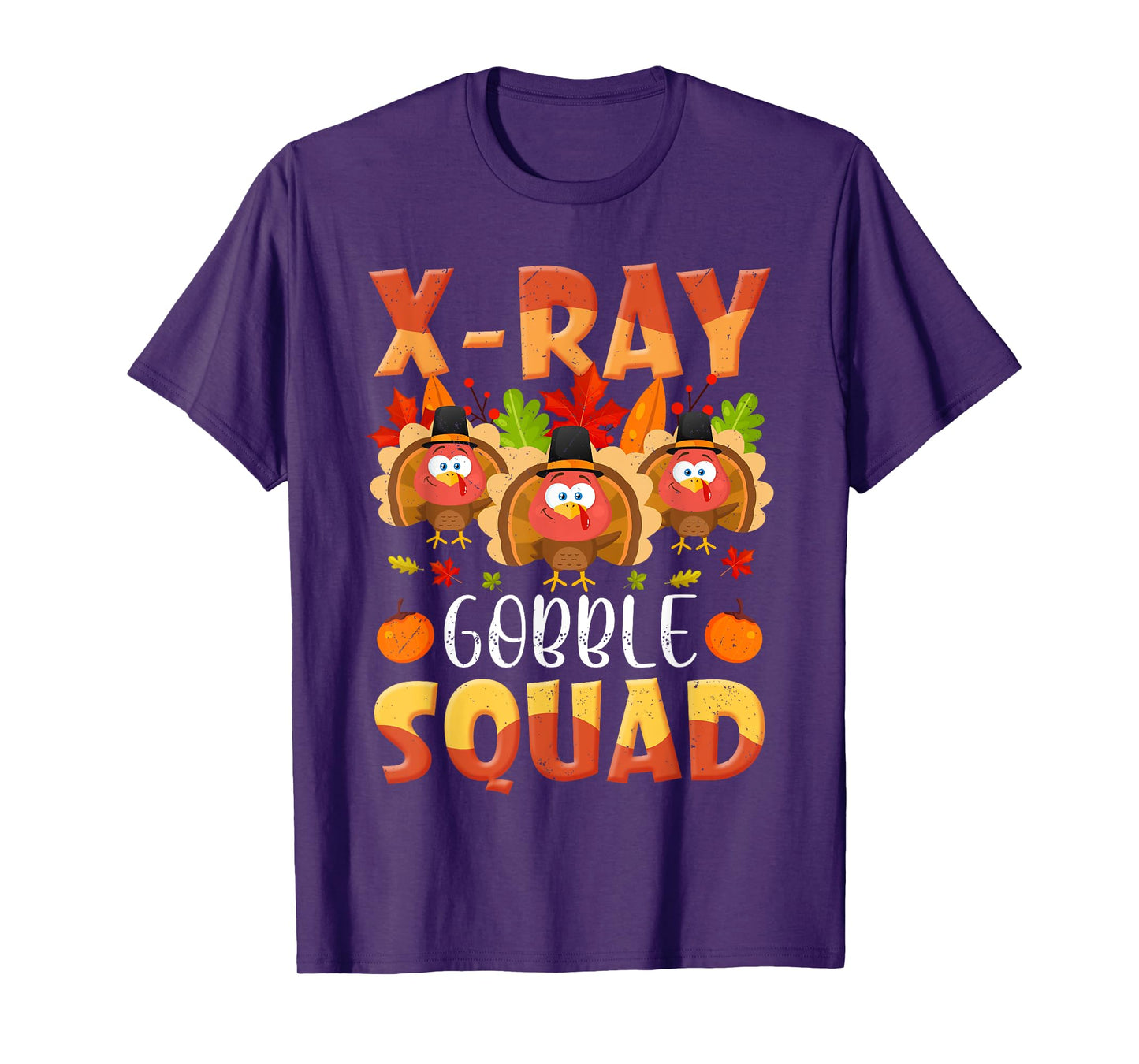 X-ray Tech Gobble Squad Turkey Technician Match Thanksgiving T-Shirt