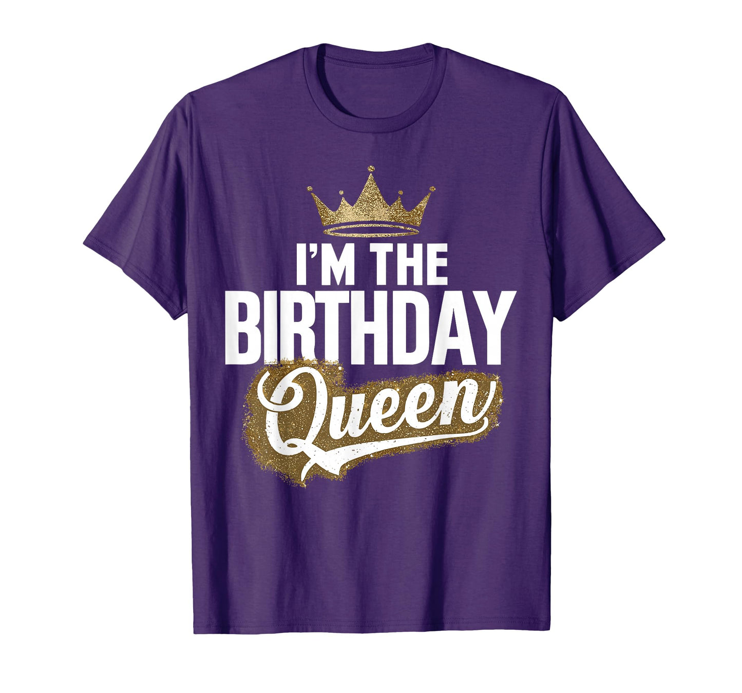 I'm The Birthday Queen Couples Matching Birthday Party T-Shirt