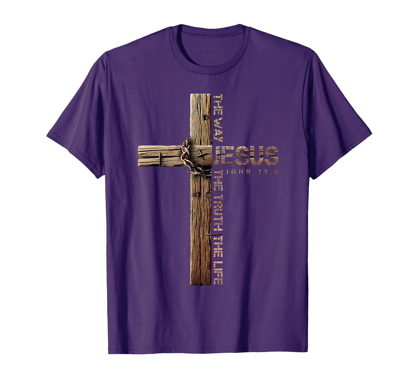 Jesus The Way The Truth And The Life Vintage Christian T-Shirt