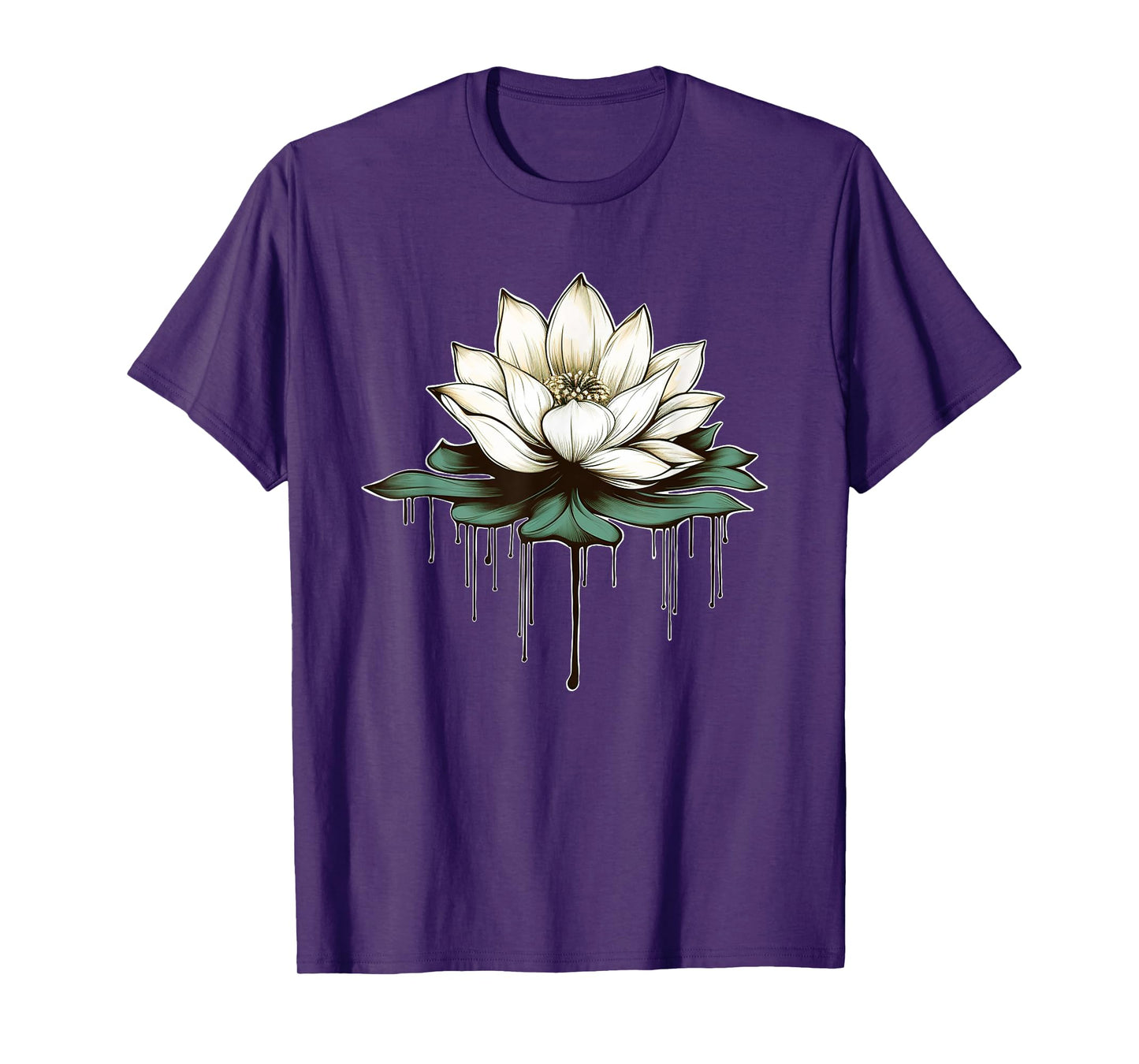 Yoga Botanical Lotus Spiritual T-Shirt