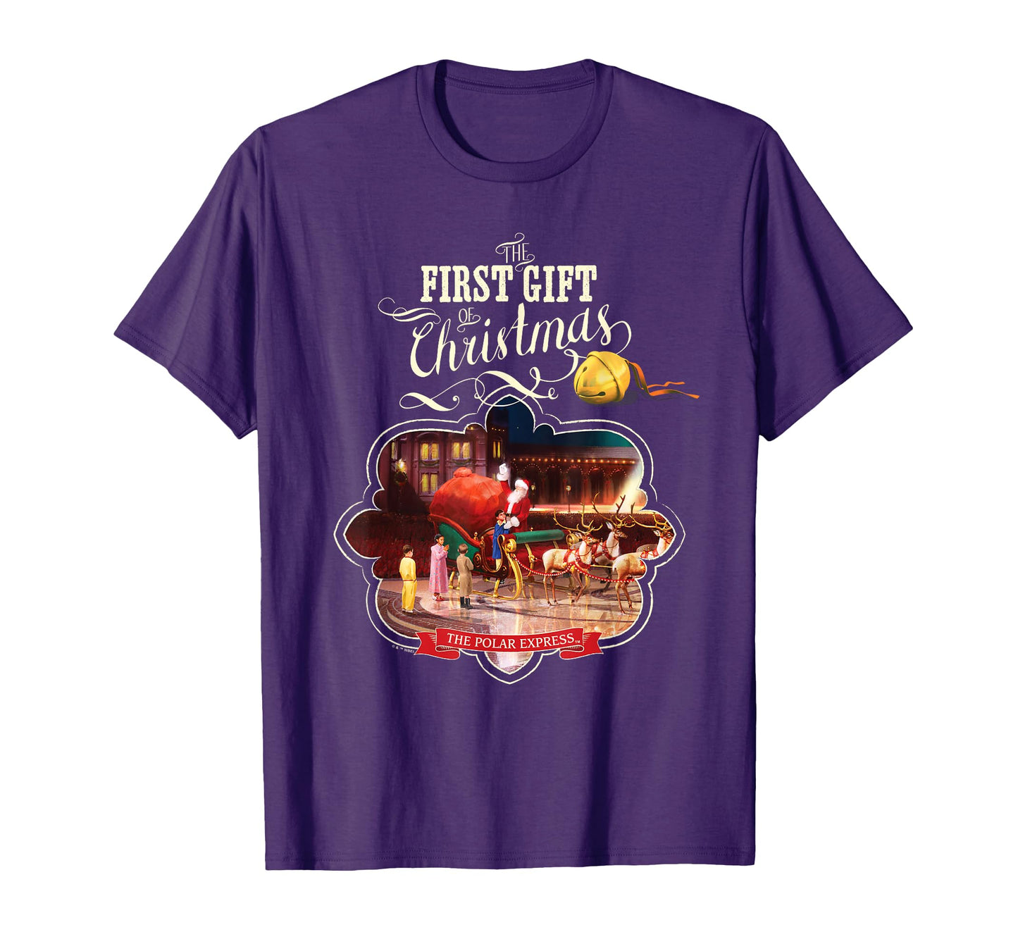 The Polar Express Giving The First Gift Of Christmas T-Shirt