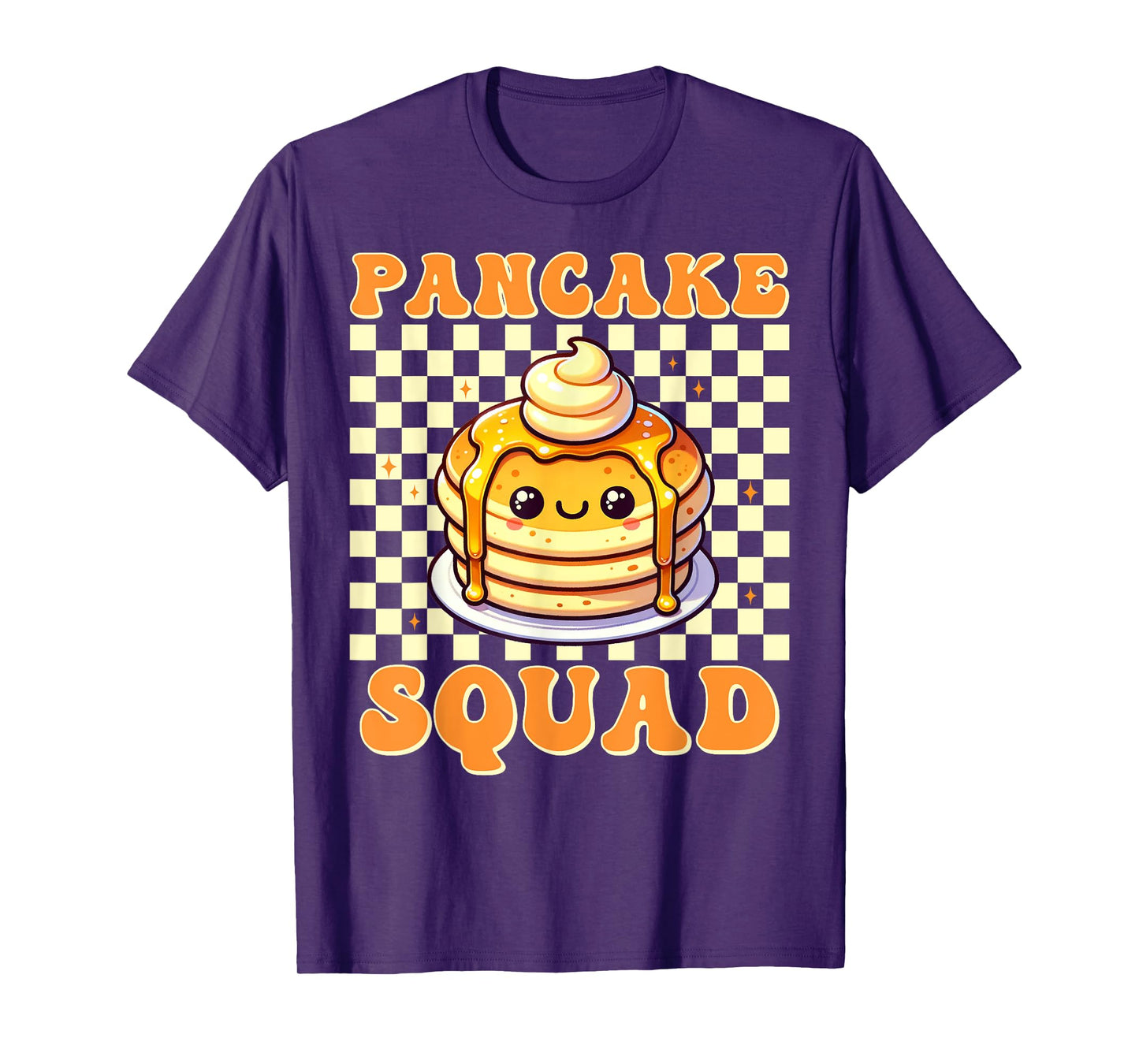 Pancake Squad Crew Syrup Brunch Breakfast Bake Maker T-Shirt