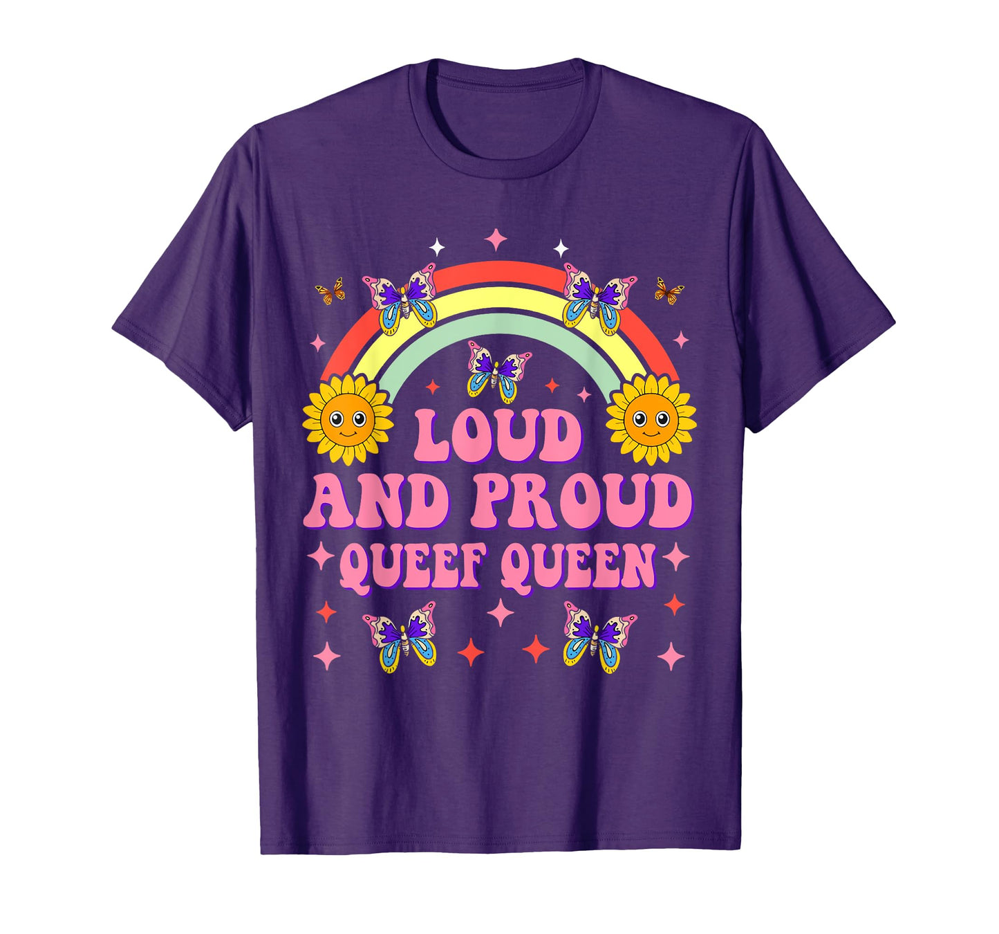 Queef Queen Embarrassing Adult Women Inappropriate Queefing T-Shirt