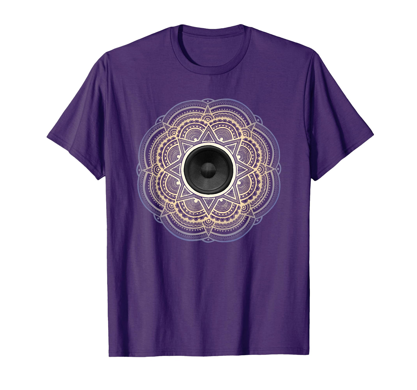 Subwoofer Mandala - Music T-Shirt