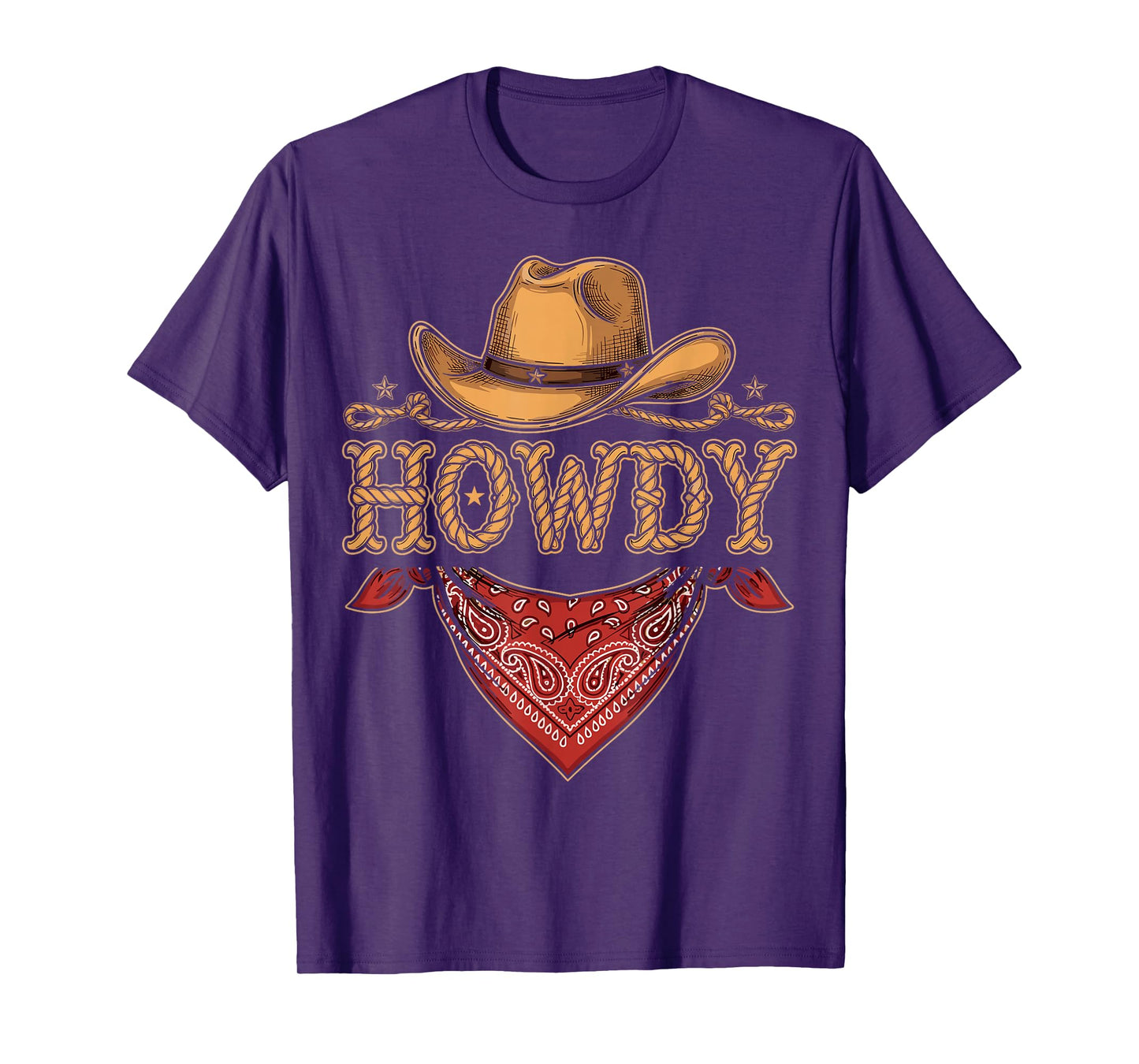 Western Cowboy Birthday Howdy Party Cowboy T-Shirt