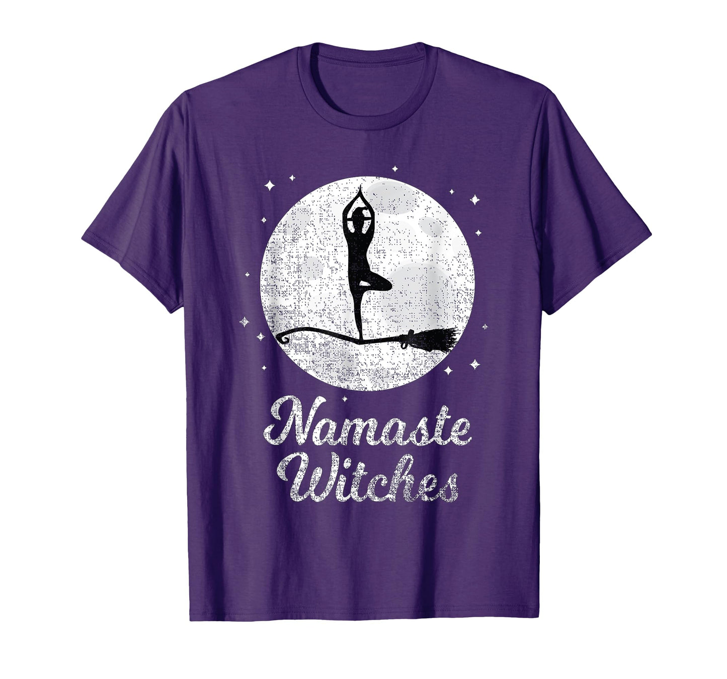 Namaste Witches Halloween Yoga Lover T-Shirt