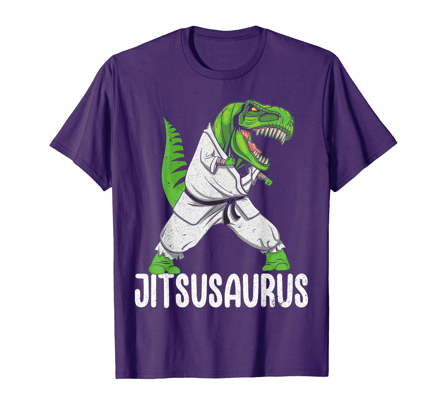 Jitsusaurus Funny Jiu-Jitsu Brazillian Ju Jitsu Bjj Boys Kid T-Shirt