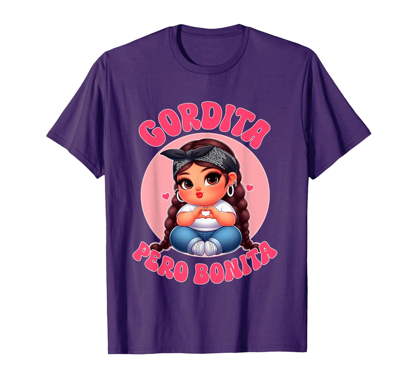Gordita Pero Bonita- Latina Chingona Mujer Chicana-Chula T-Shirt