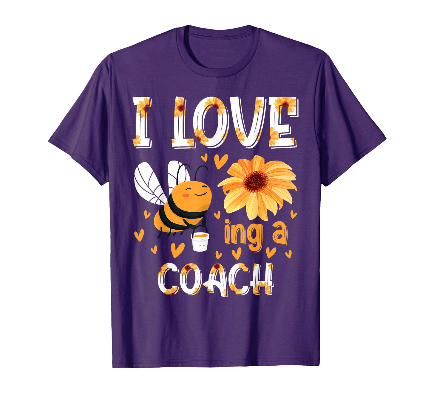 I Love Being Coach Beekeeper Proud Teacher Appreciation T-Shirt