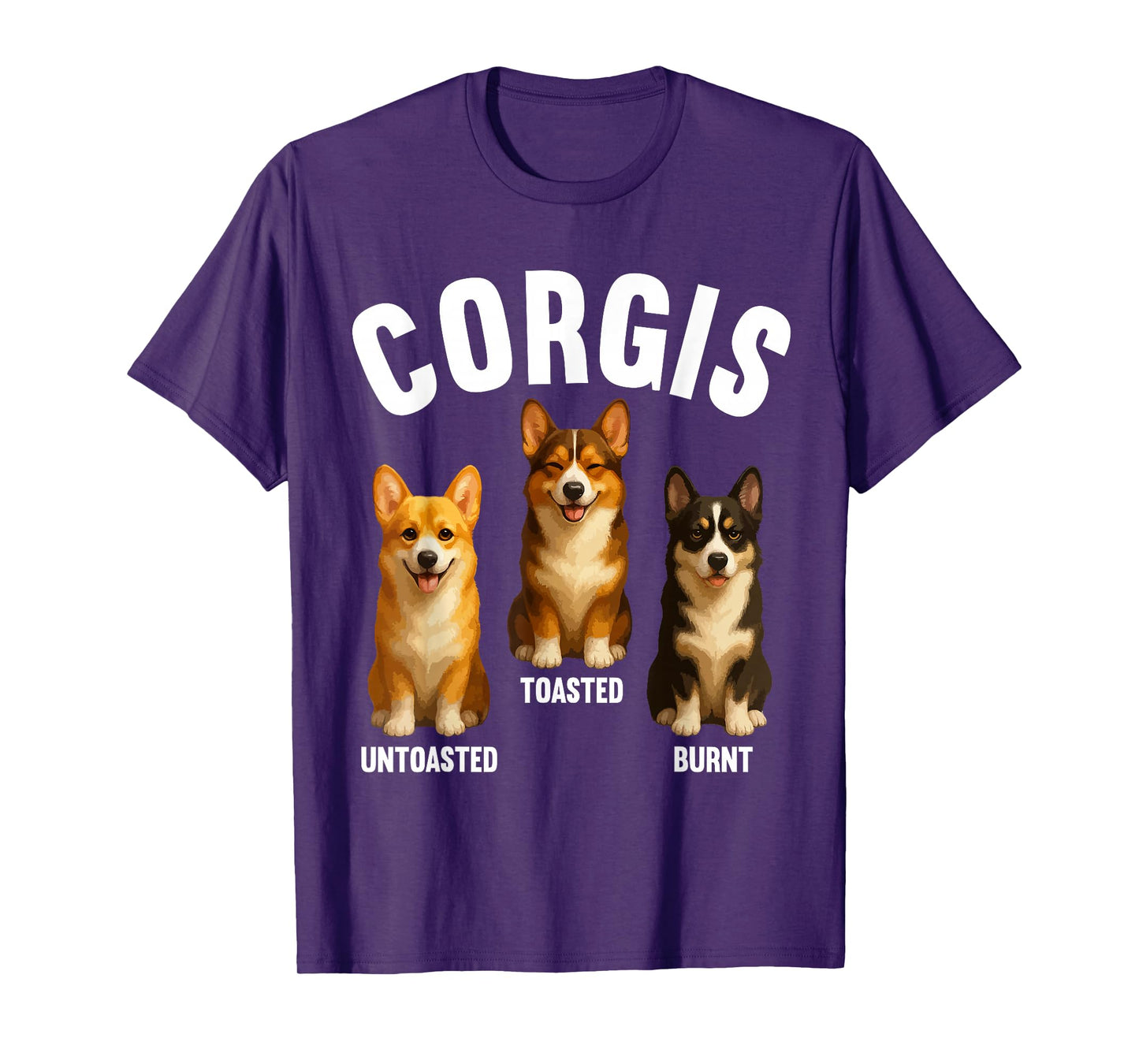 Funny Corgi Design for Men Women Kids Pet Dog Corgi Lovers T-Shirt