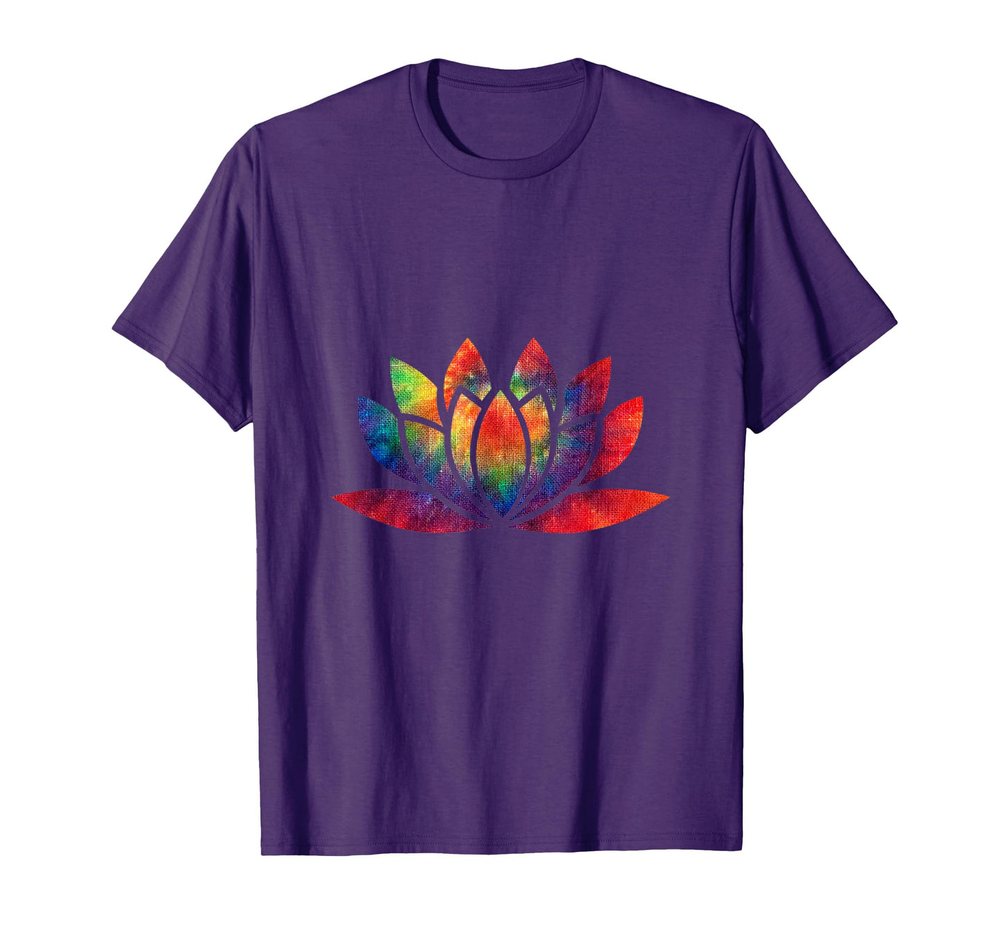 Tie Dye Lotus Flower Tie Dyed Spiritual Groovy Hamsa T Shirt T-Shirt