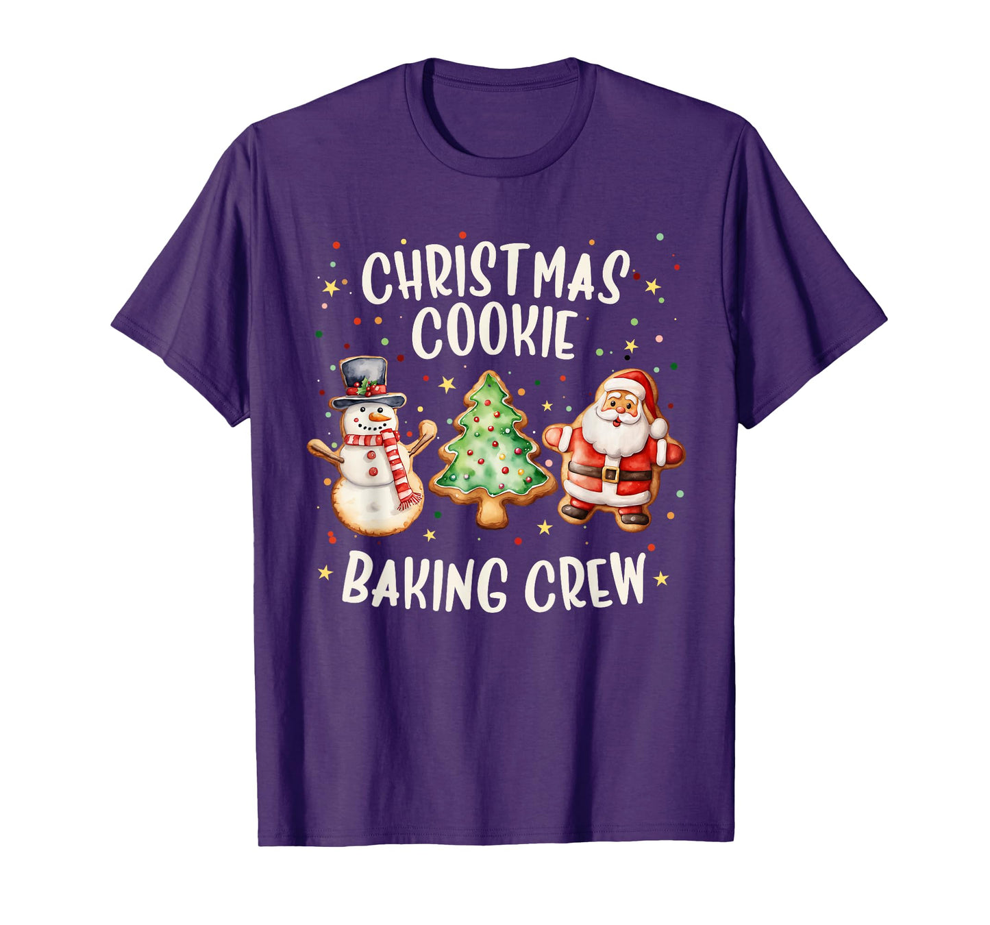 Gingerbread Team Kids Toddler Christmas Cookie Baking Crew T-Shirt