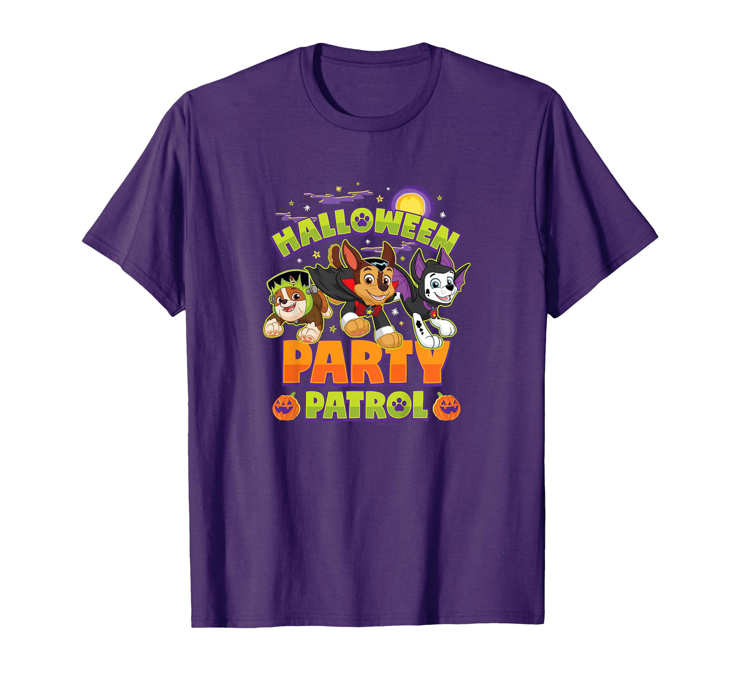 Kids Paw Patrol Series - Halloween Party Patrol T-Shirt