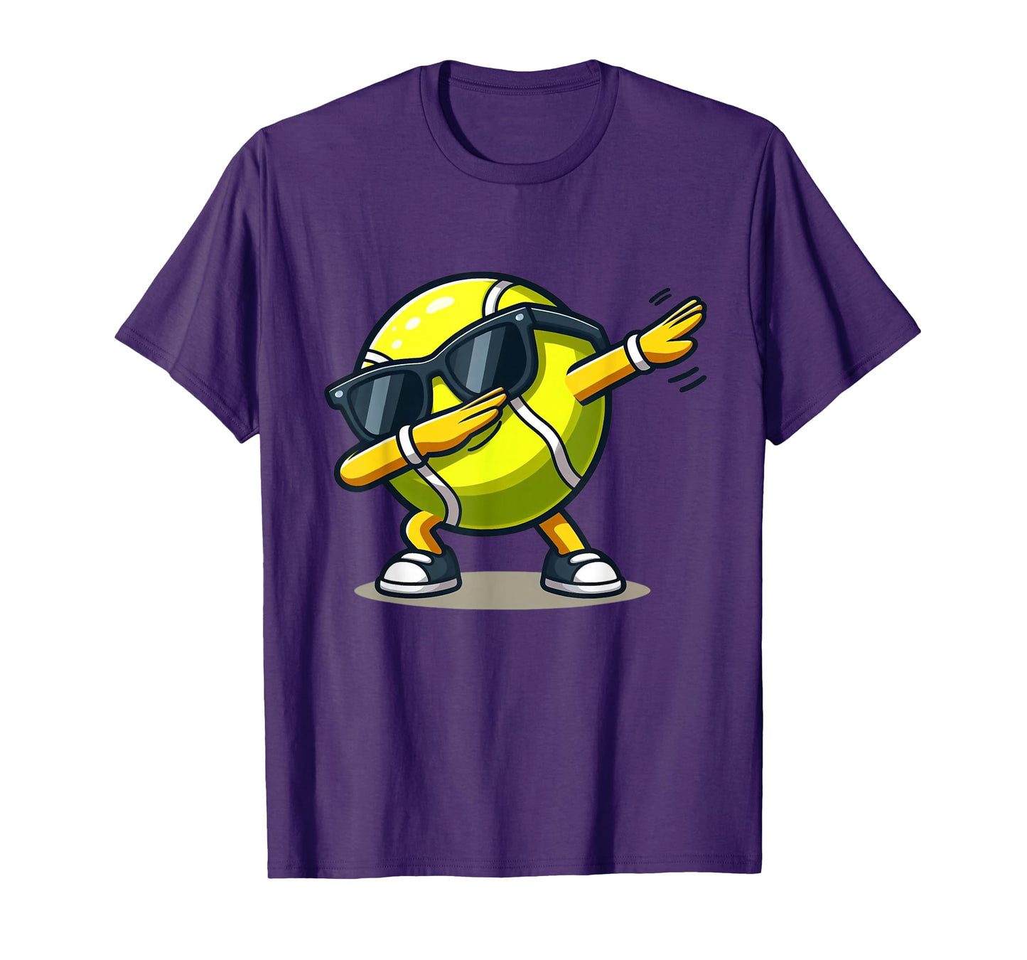 Dabbing Tennis Ball Shirt Funny Boys Men Women Sports Player T-Shirt