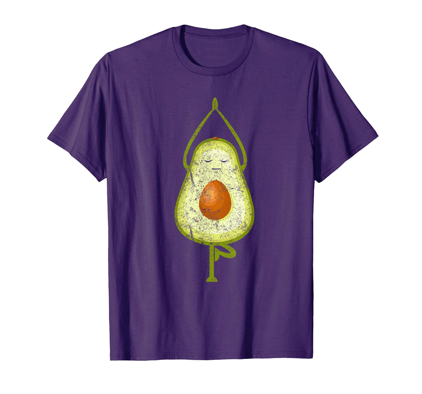 Yoga Avocado Funny Vegan Yoga Master Cute Avocado Lovers T-Shirt