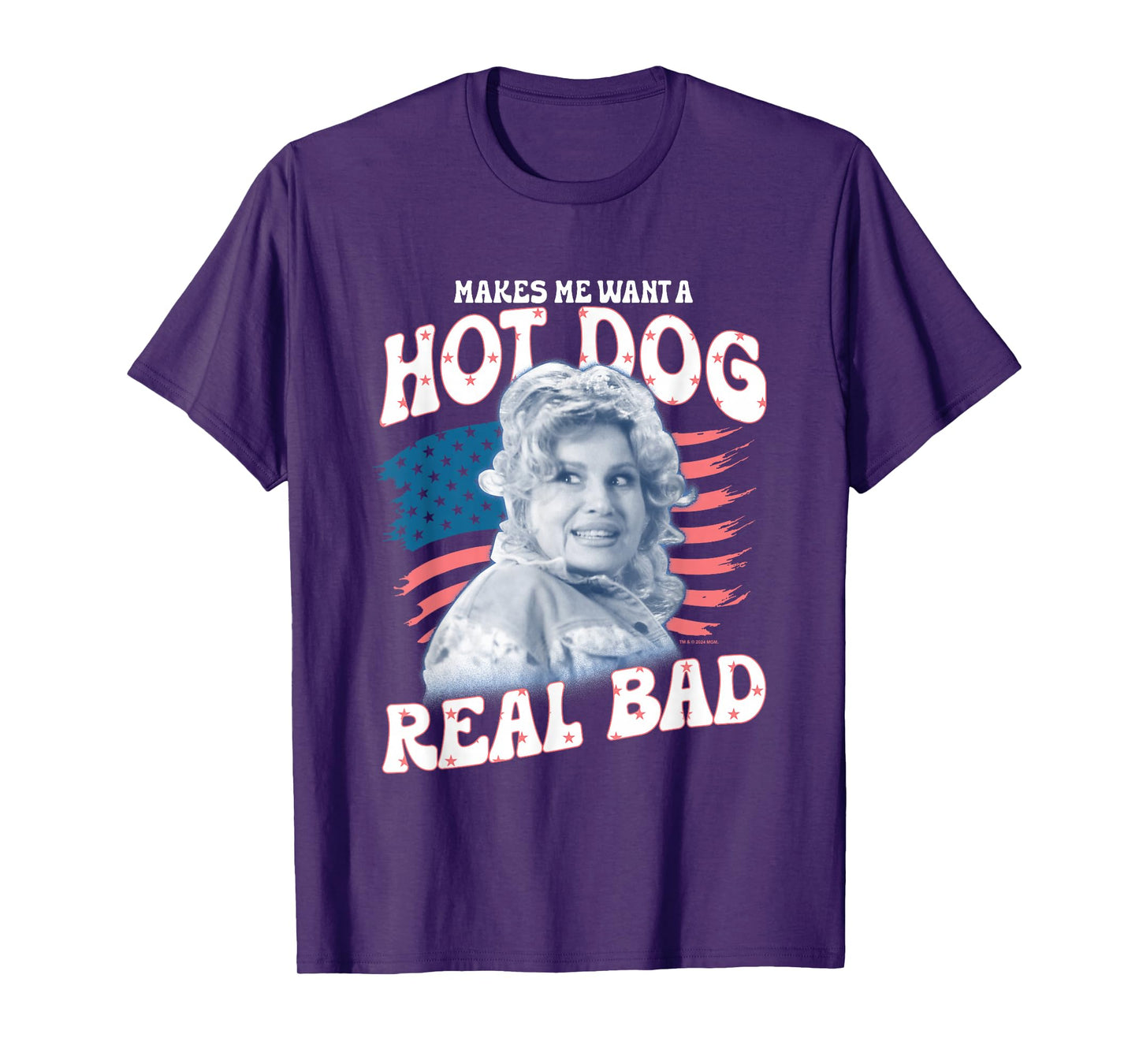 Legally Blonde 2 4th Of July Makes Me Wanna Hot Dog Real Bad T-Shirt