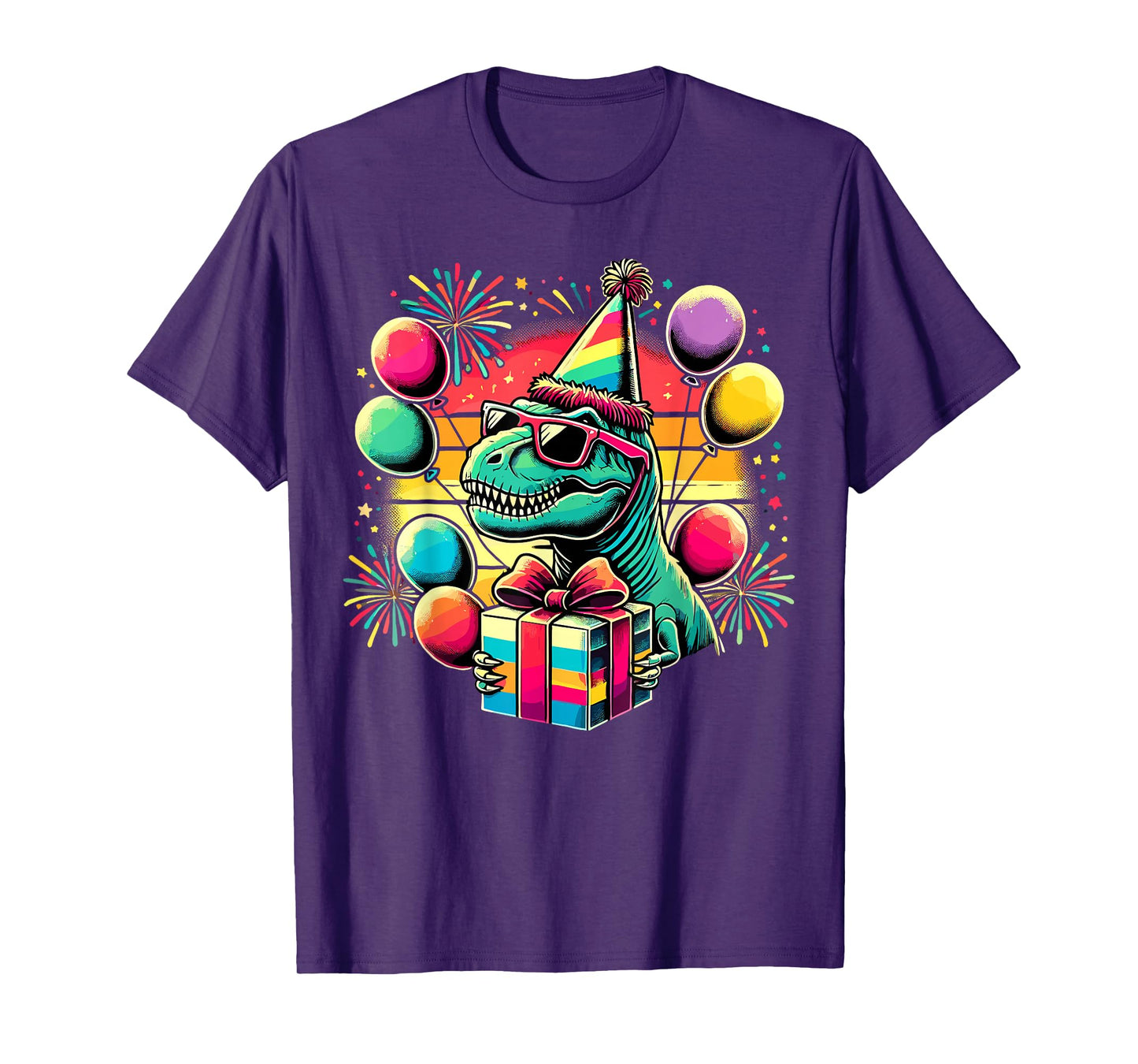 Dinosaur Birthday Party T-Rex Dinosaur T-Shirt