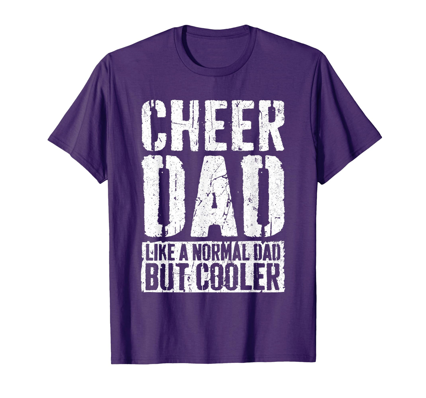 Cheer Dad Shirt Men Fathers Day Cheer Dad T-Shirt