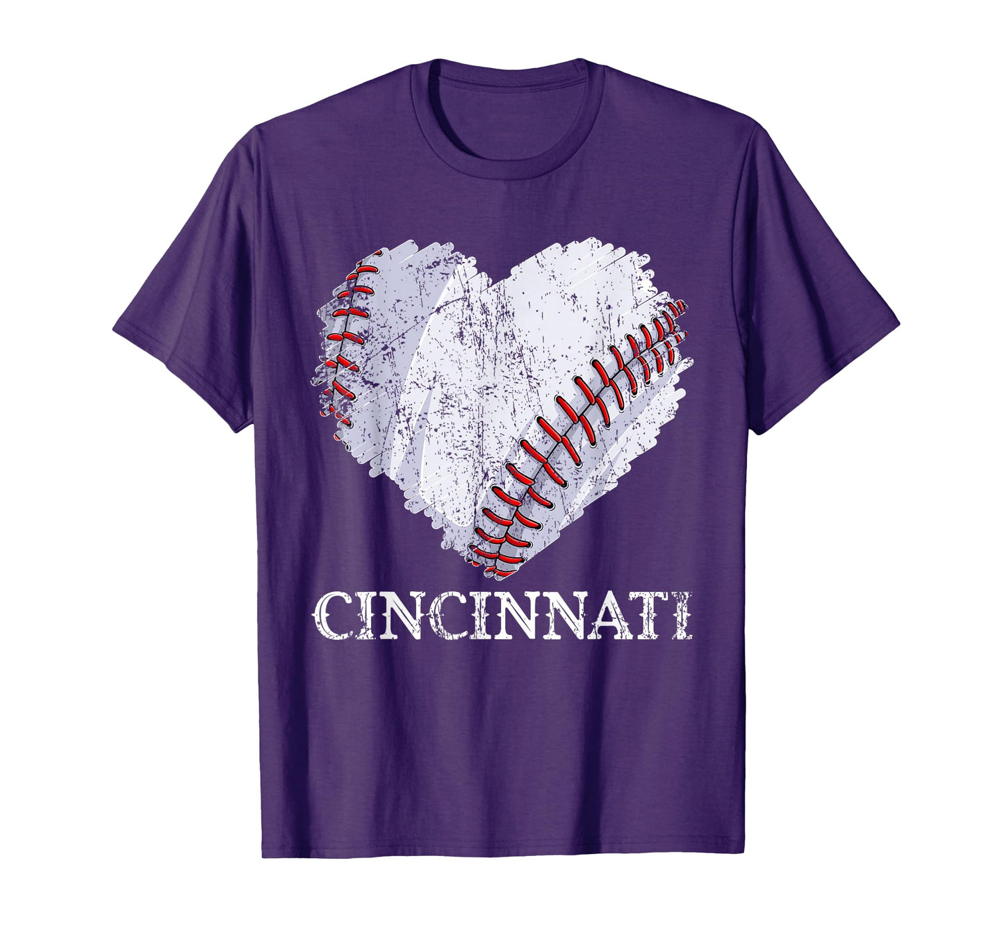Cincinnati Retro Baseball Lover Game Day Men Boys Girls T-Shirt