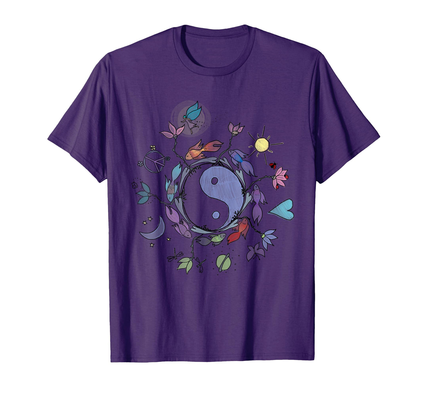 Ying Yang Shirt, Tai Chi T Shirt Design T-Shirt