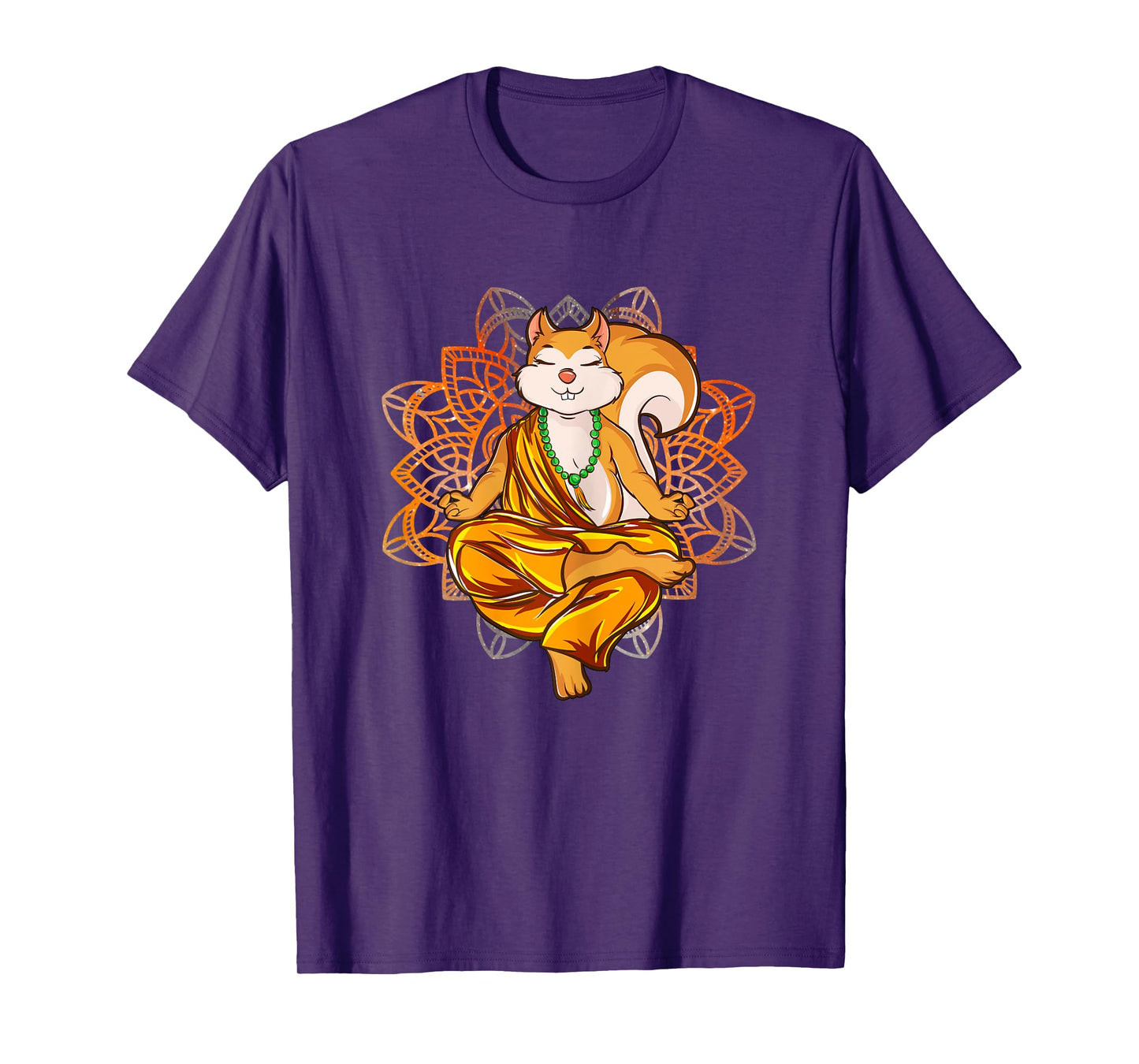 Squirrel Yoga Meditation T-Shirt