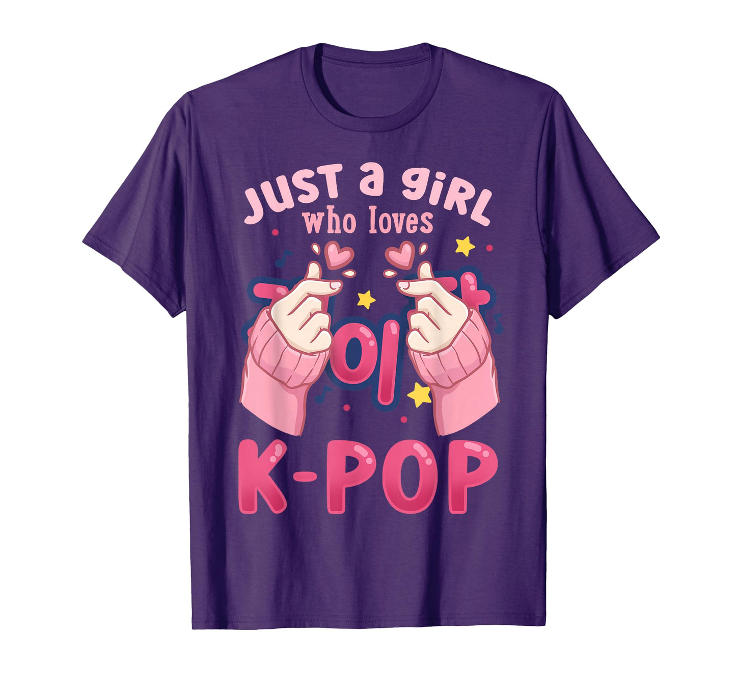 K-Pop Just a Girl Who Loves K-Pop T-Shirt