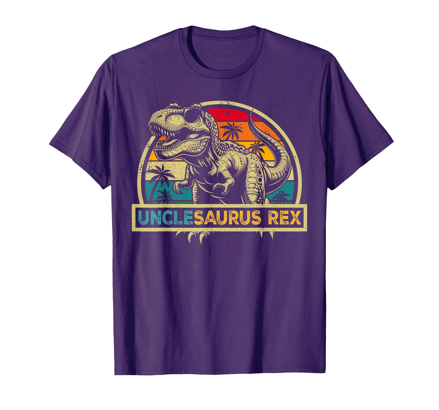 Unclesaurus Rex Dinosaur Uncle Saurus Rex Family Matching T-Shirt