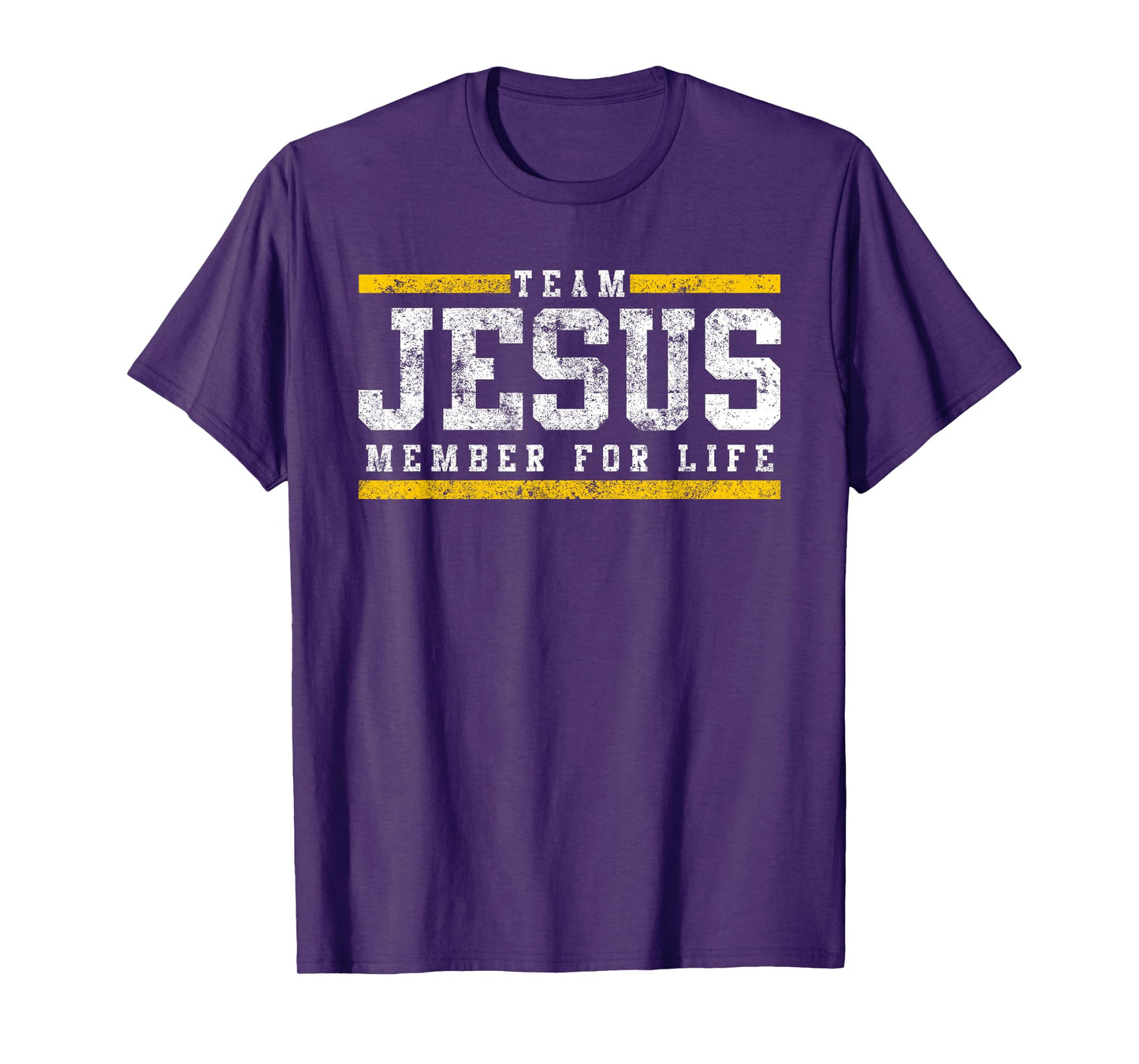 Team Jesus Member For Life Tshirt Church Tees Men Women Kids T-Shirt
