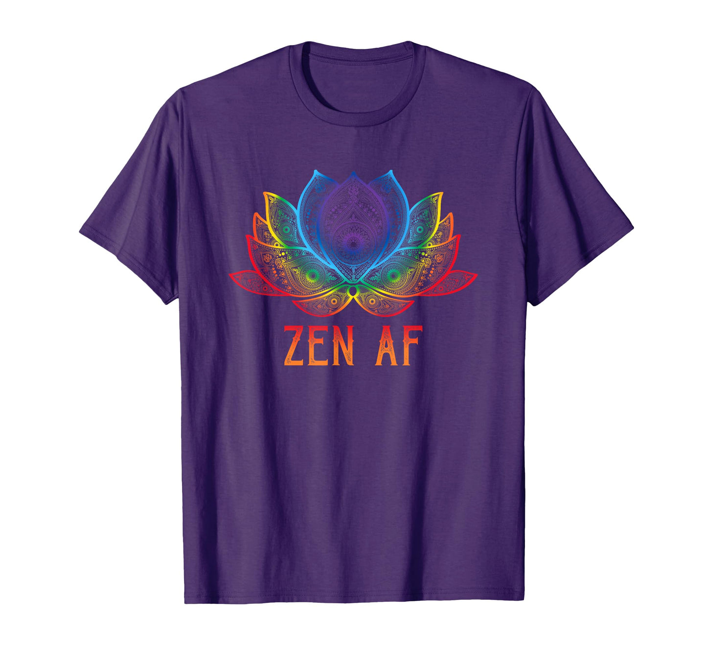Funny Lotus Flower Zen AF Sarcastic Yoga Lover Shirt