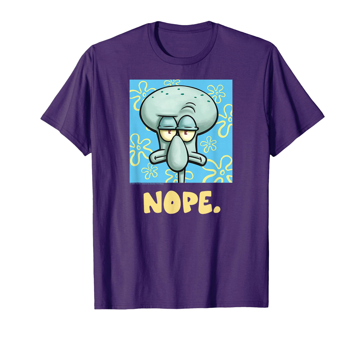 SpongeBob SquarePants - Squidward NOPE T-Shirt