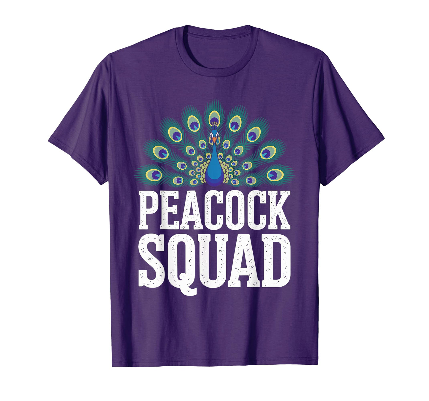 PEACOCK Squad T-Shirt Cool Animal PEACOCK T-Shirt