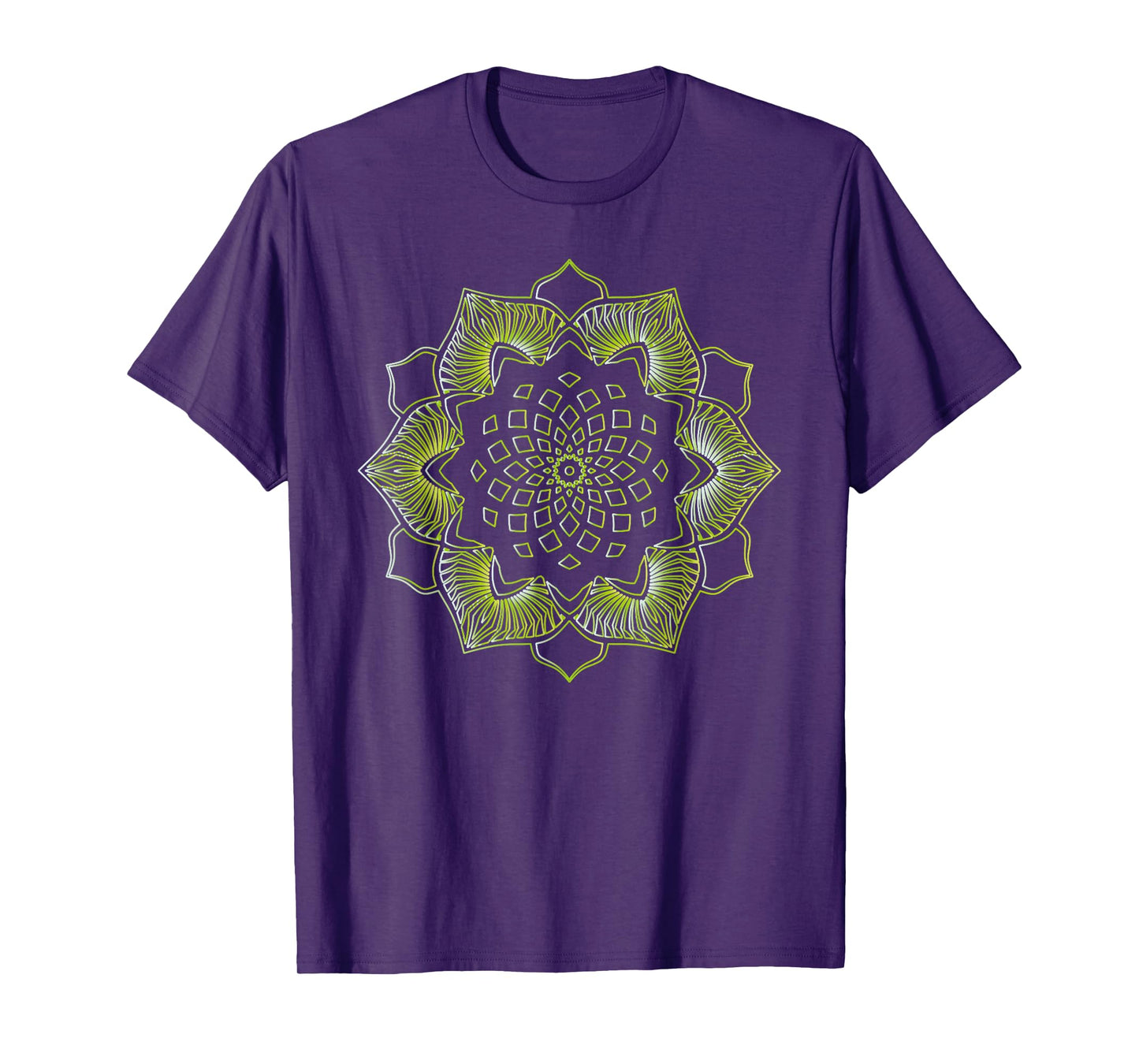 Lotus Mandala Sacred Geometry T-Shirt