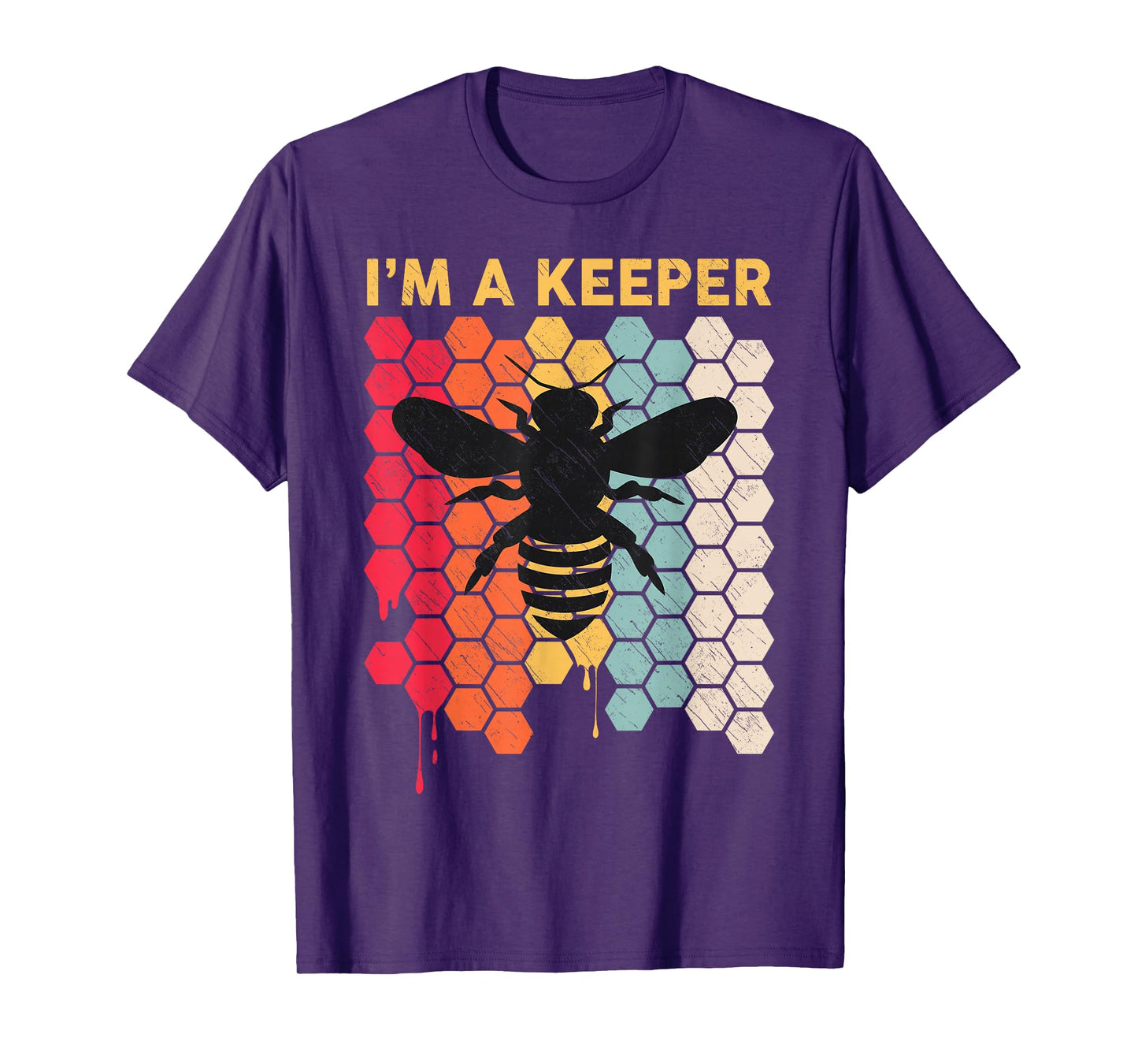 Men Bee-Shirt Funny Honey Beekeeping Gift I'm A Bee Keeper T-Shirt