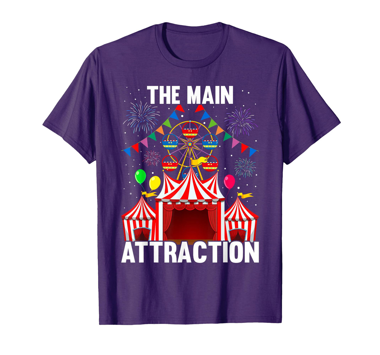 Kids Circus Attraction Carnival birthday Party boys girls T-Shirt