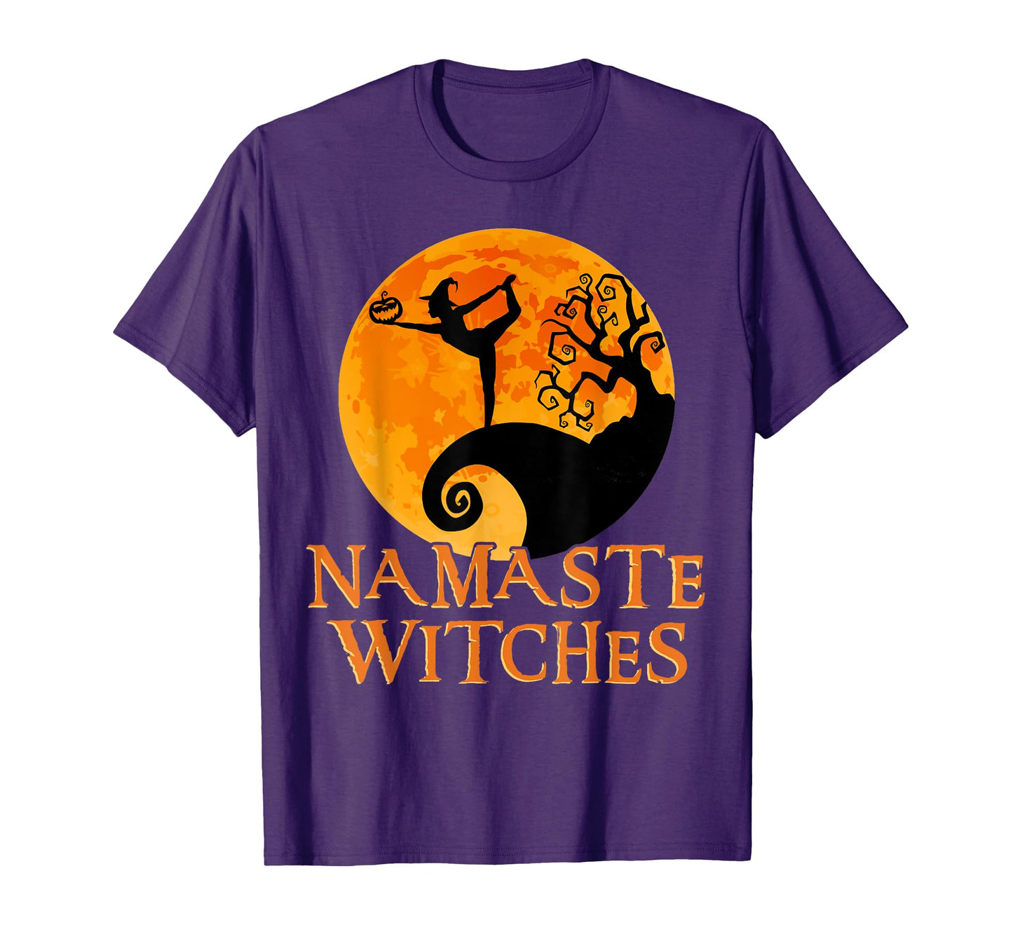 Namaste Witches - Halloween Yoga T-Shirt