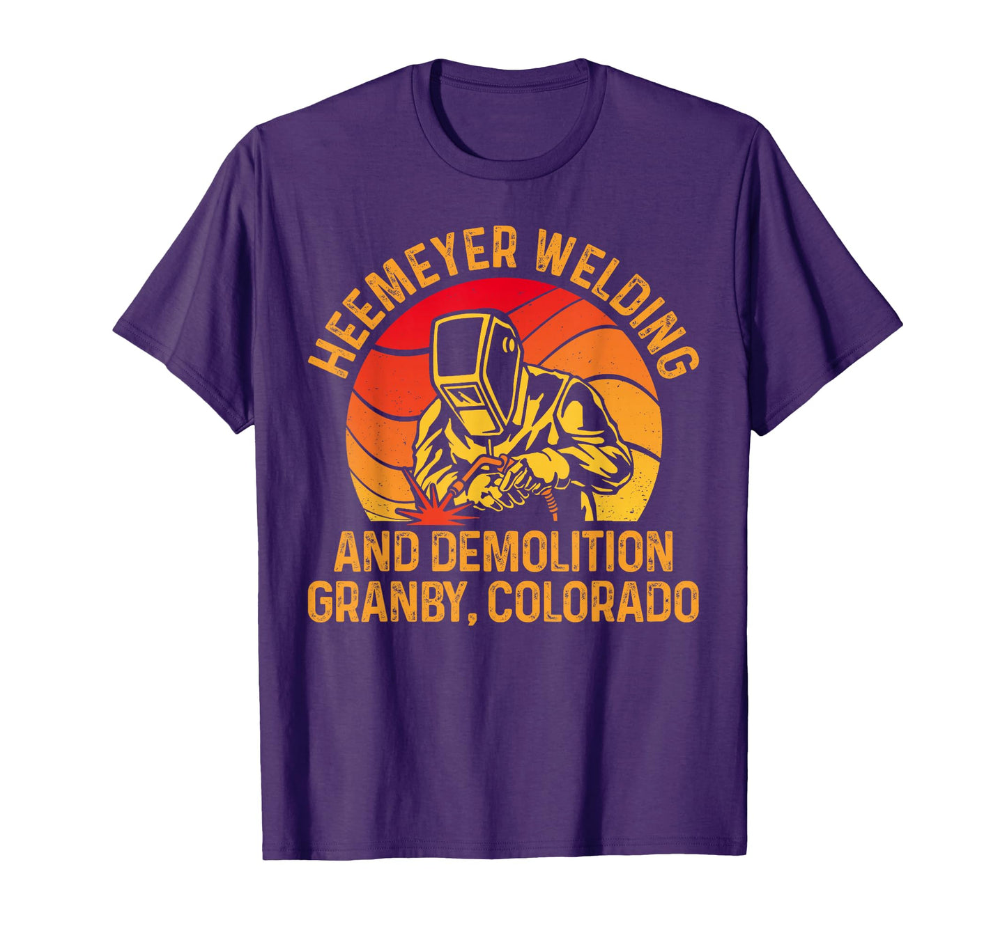 Heemeyer Welding And Demolition Grandby Colorado Welder T-Shirt
