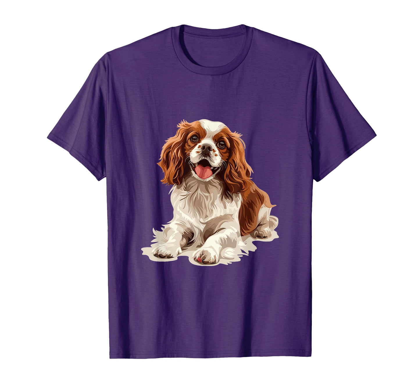 Cavalier King Charles Spaniel Dog Breed Graphic Men Women Girls Kids T-Shirt